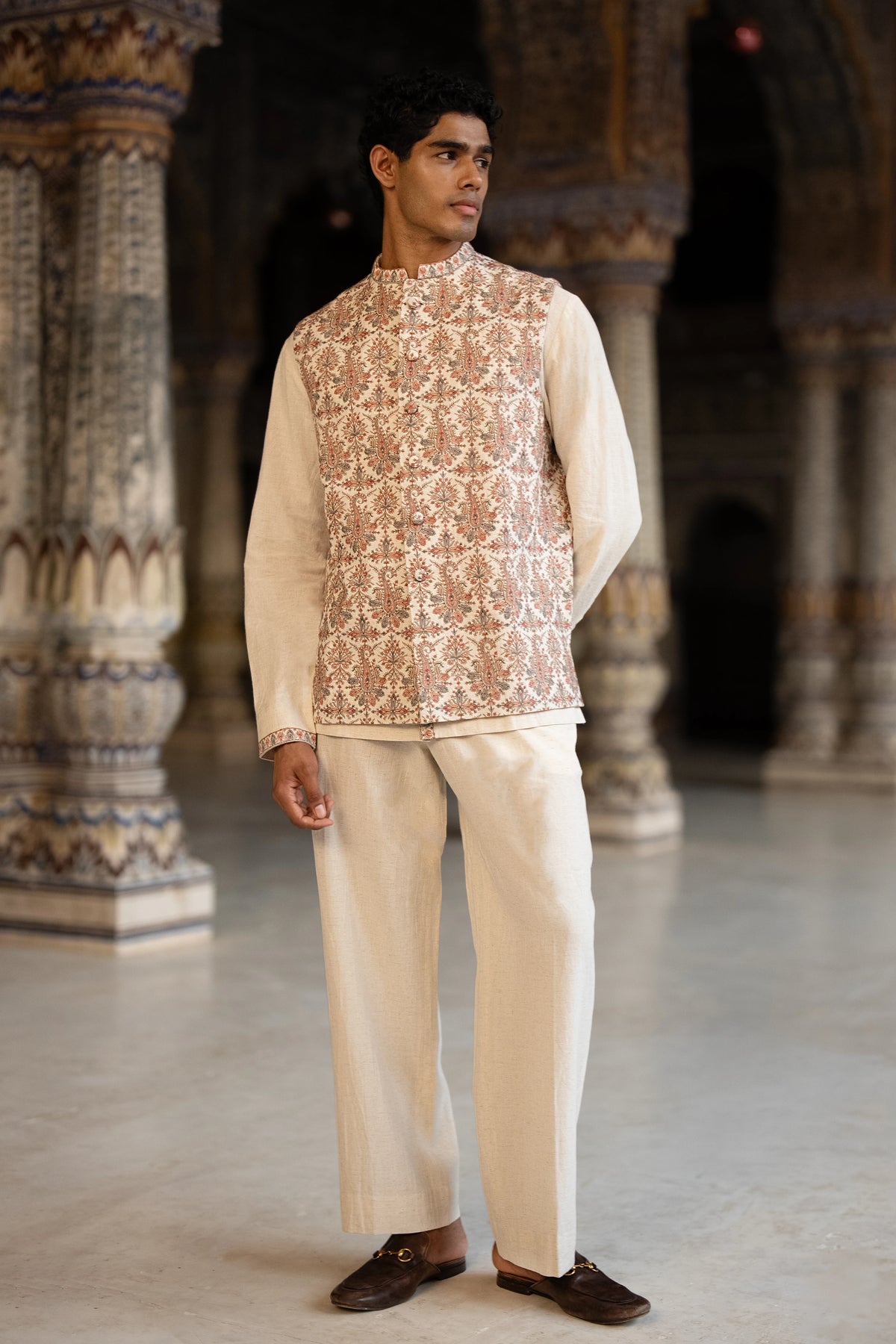 Straight Cut Linen Pant