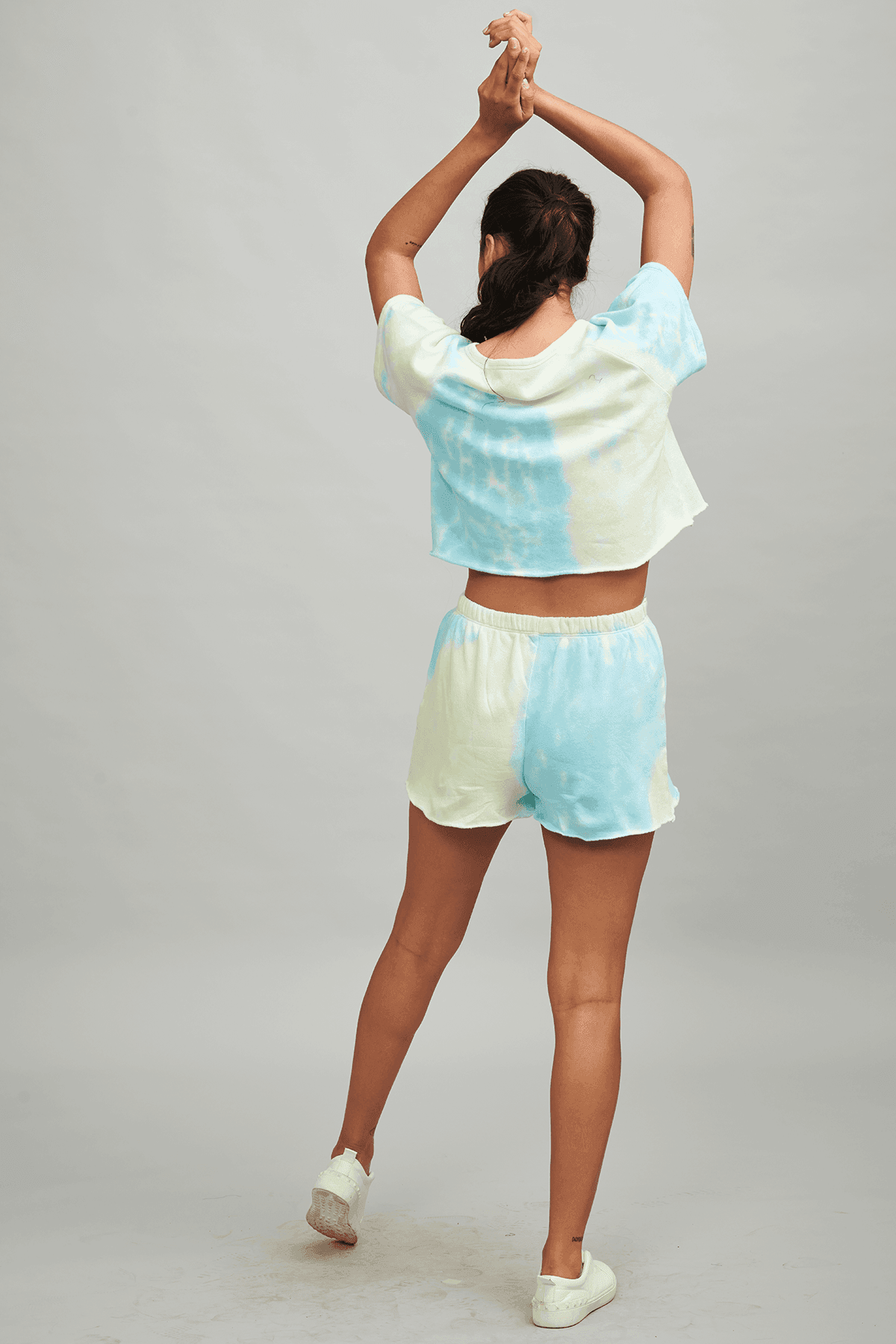 AQUA LEMON LOUNGE SET - dash and dot