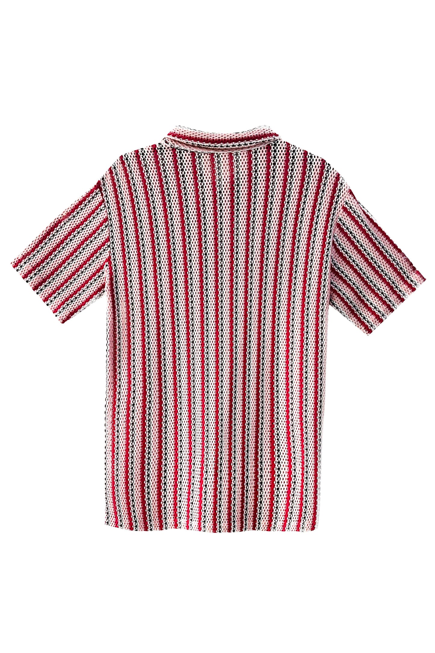 POINTELLE HALF SLEEVE SHIRT - dash and dot