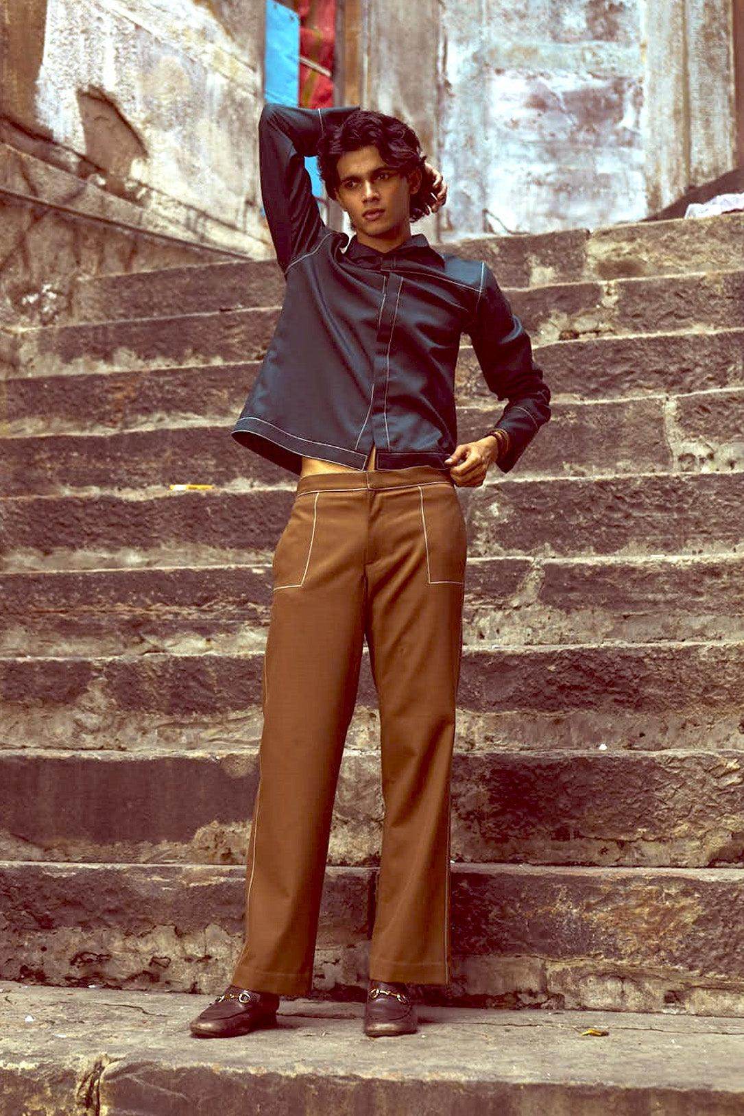 RUNNING STITCH PANT - dash and dot