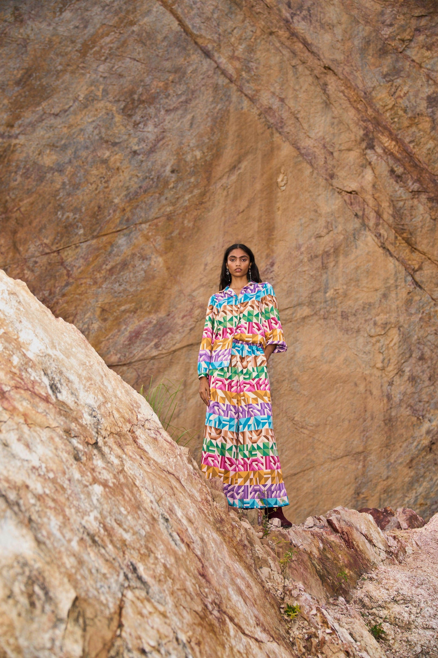 MULTICOLOUR MOTIF STRIPE SET - dash and dot