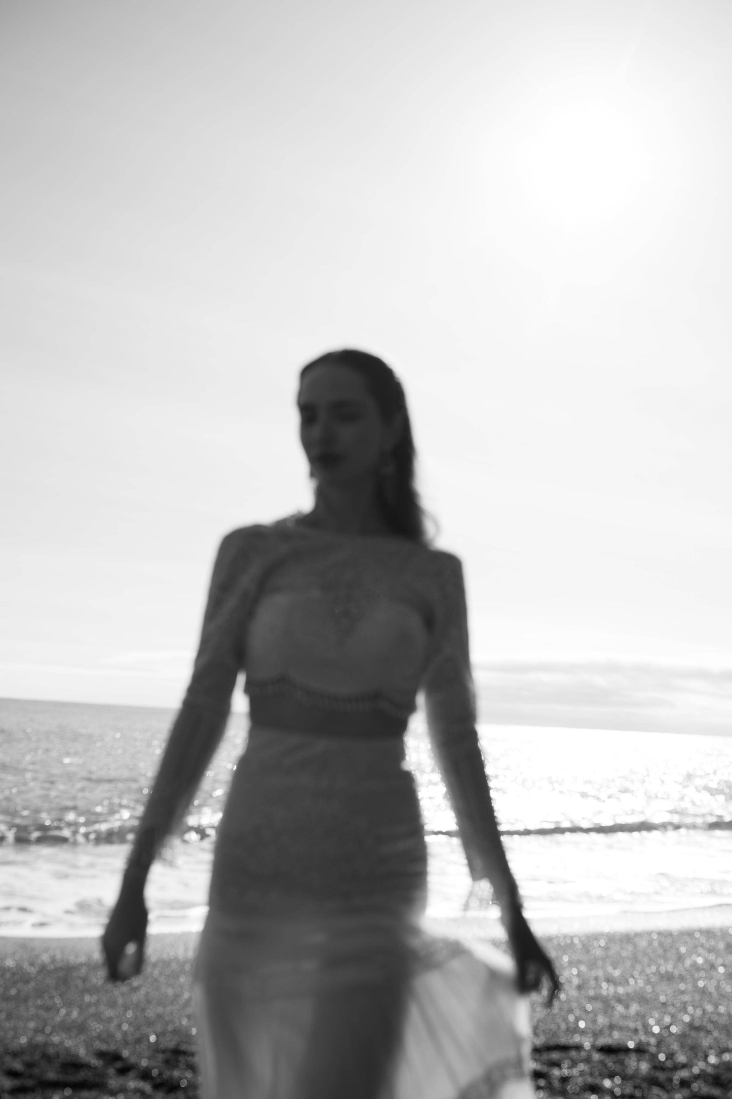 WHITE ON WHITE EMBROIDERED FLARED TULLE SKIRT - dash and dot