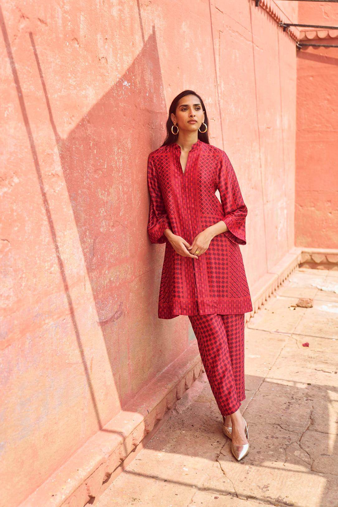 RATTAN PRINTED SET - dash and dot