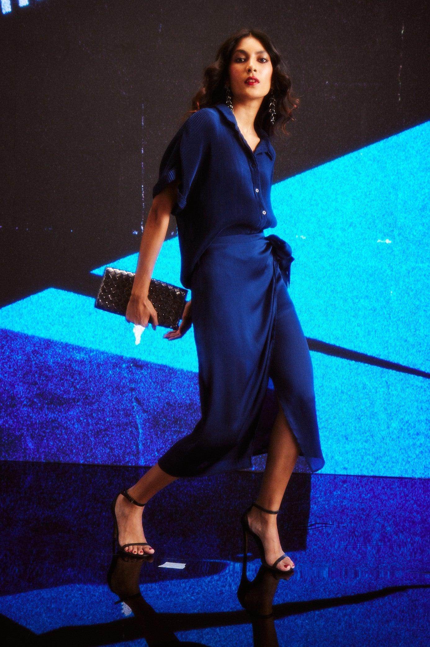 PLEAT & WRAP SET - dash and dot