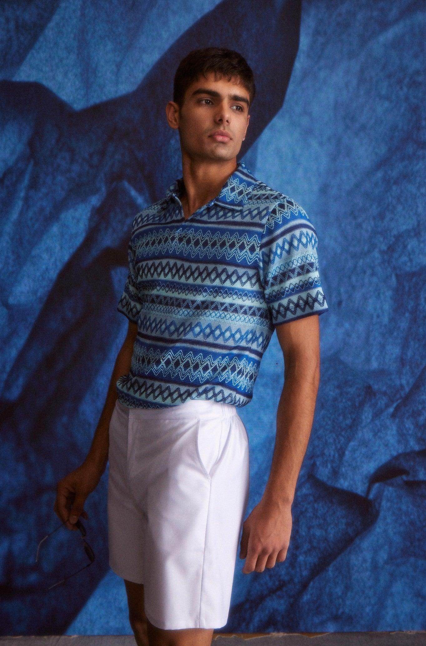 WHITE LINEN SHORTS - dash and dot