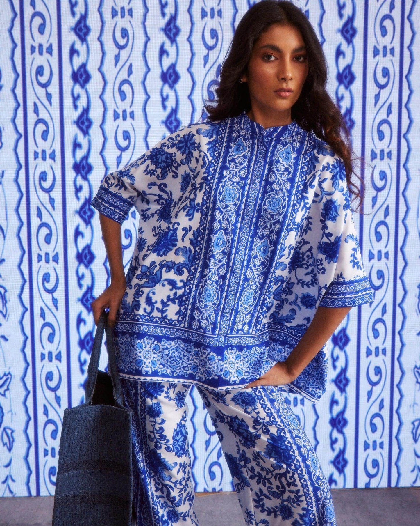 CERAMIC PRINT SET - dash and dot