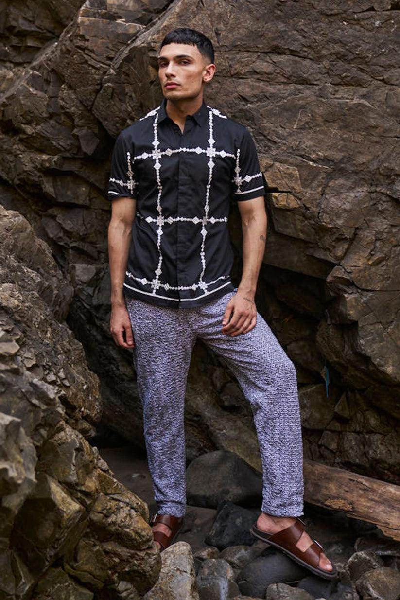 EMBROIDERED SHIRT - dash and dot