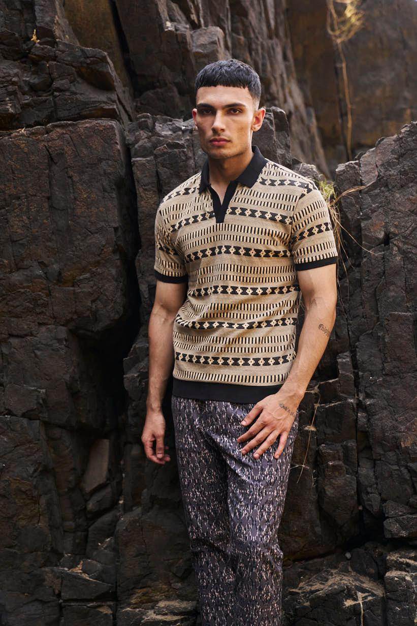 IKAT PRINTED PANT - dash and dot