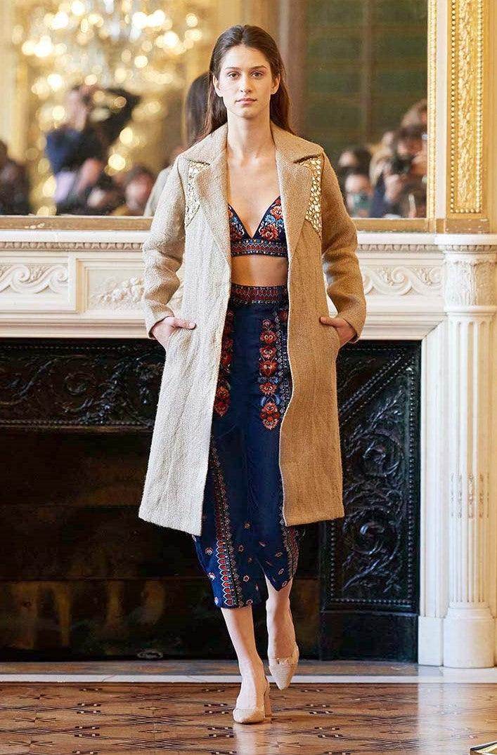 DENIM EMBROIDERED SET - dash and dot