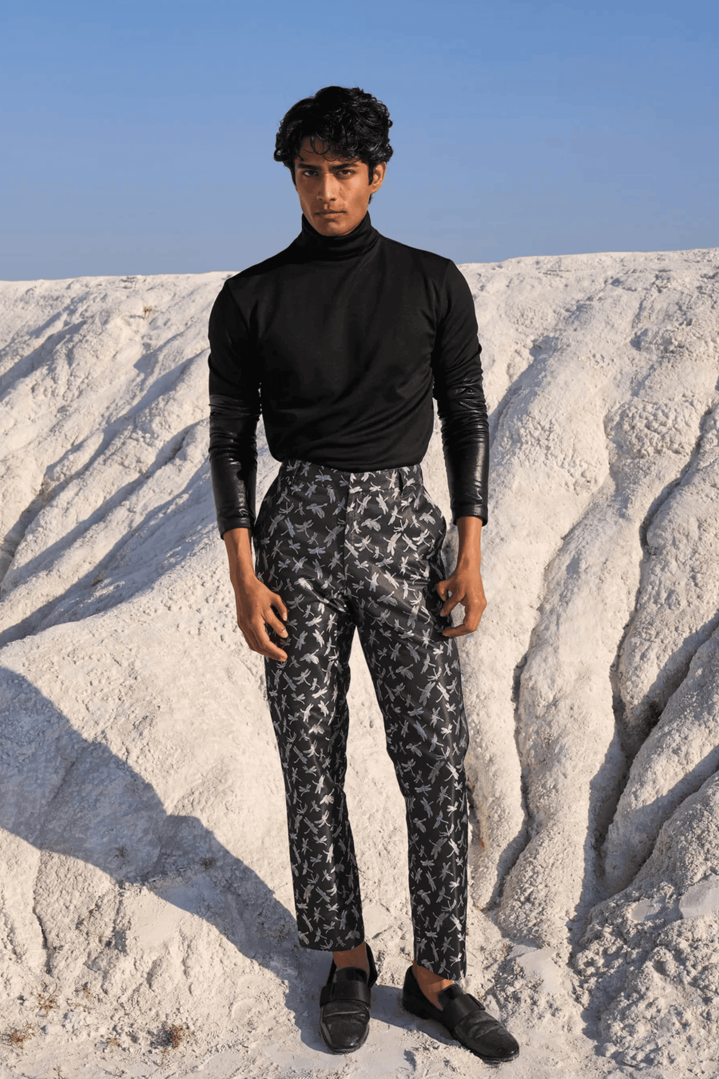 JACQUARD PANT - dash and dot