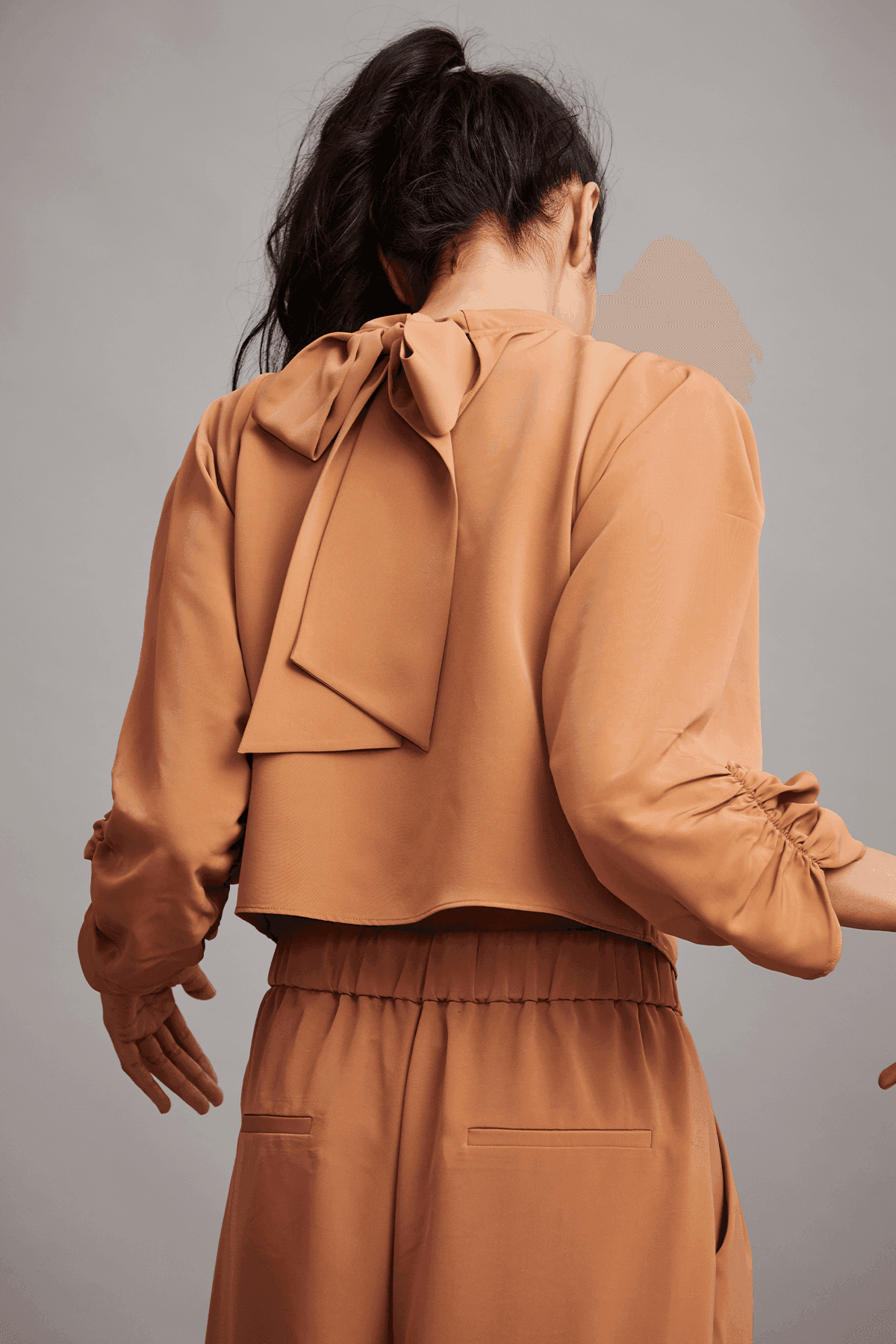 CARAMEL PALAZZO SET - dash and dot