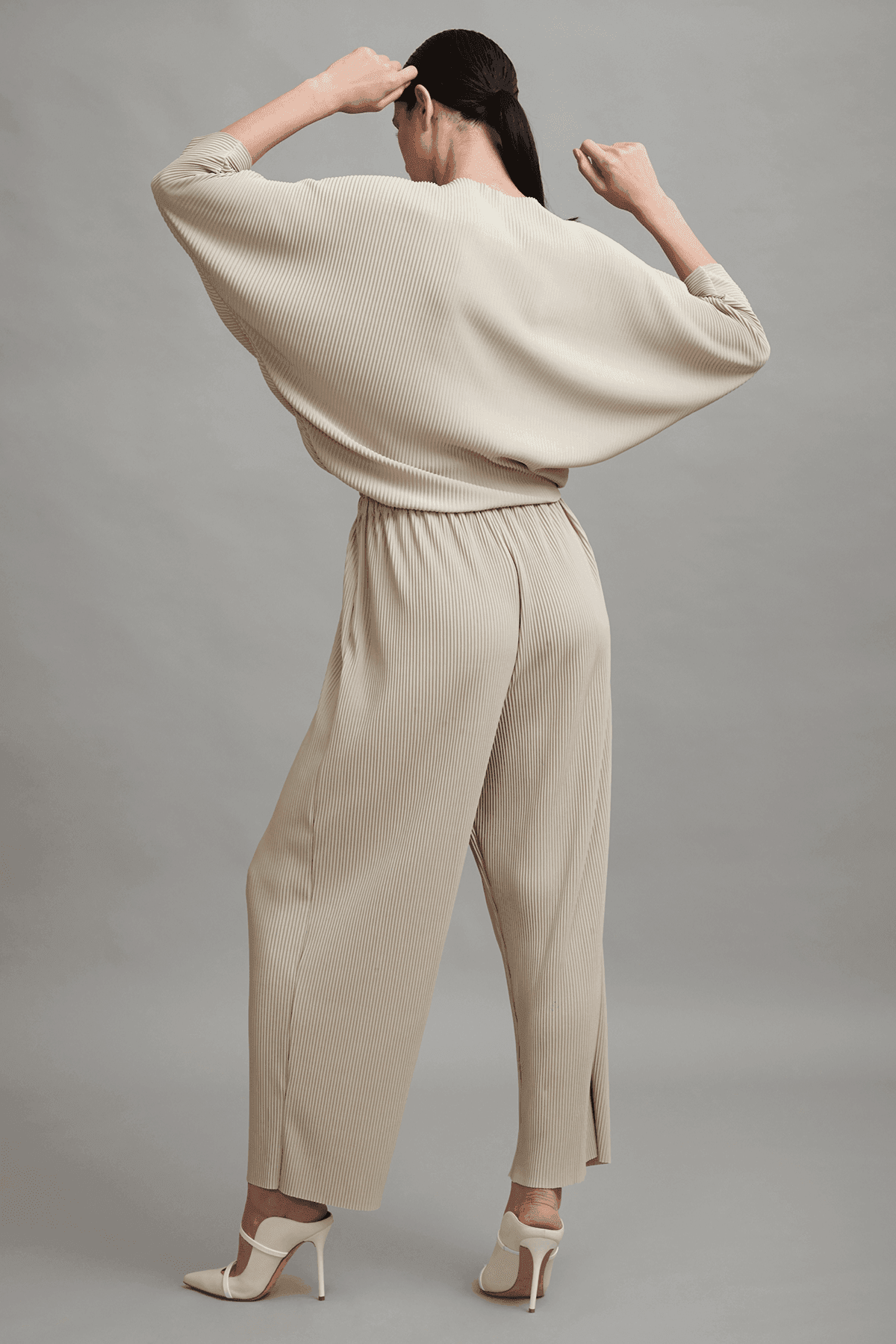 PLEAT DOLMAN SET - dash and dot