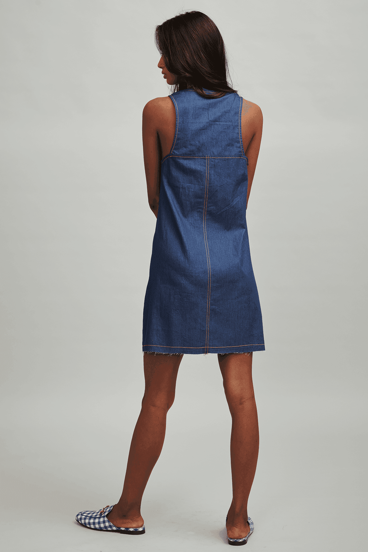 DENIM ZIP MINI - dash and dot