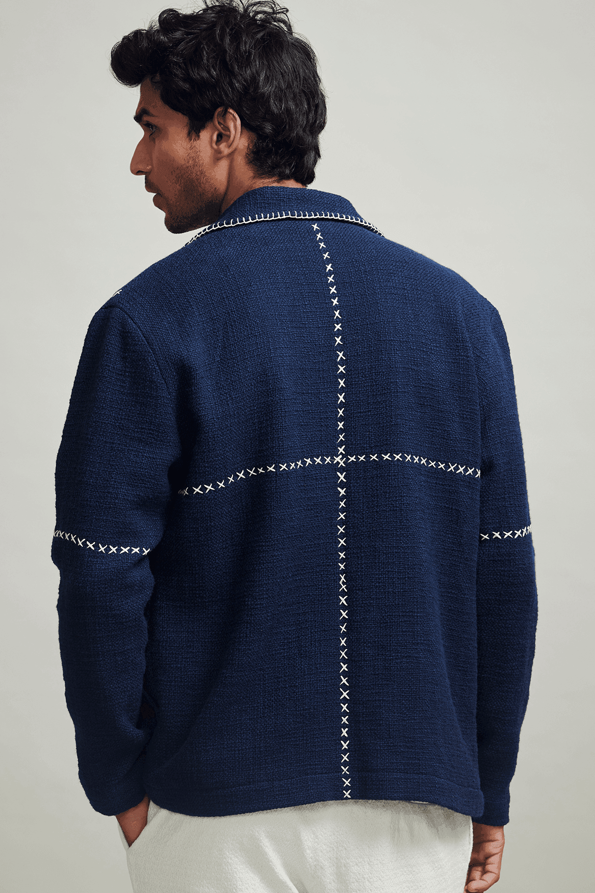 CROSS STITCH JACKET - dash and dot