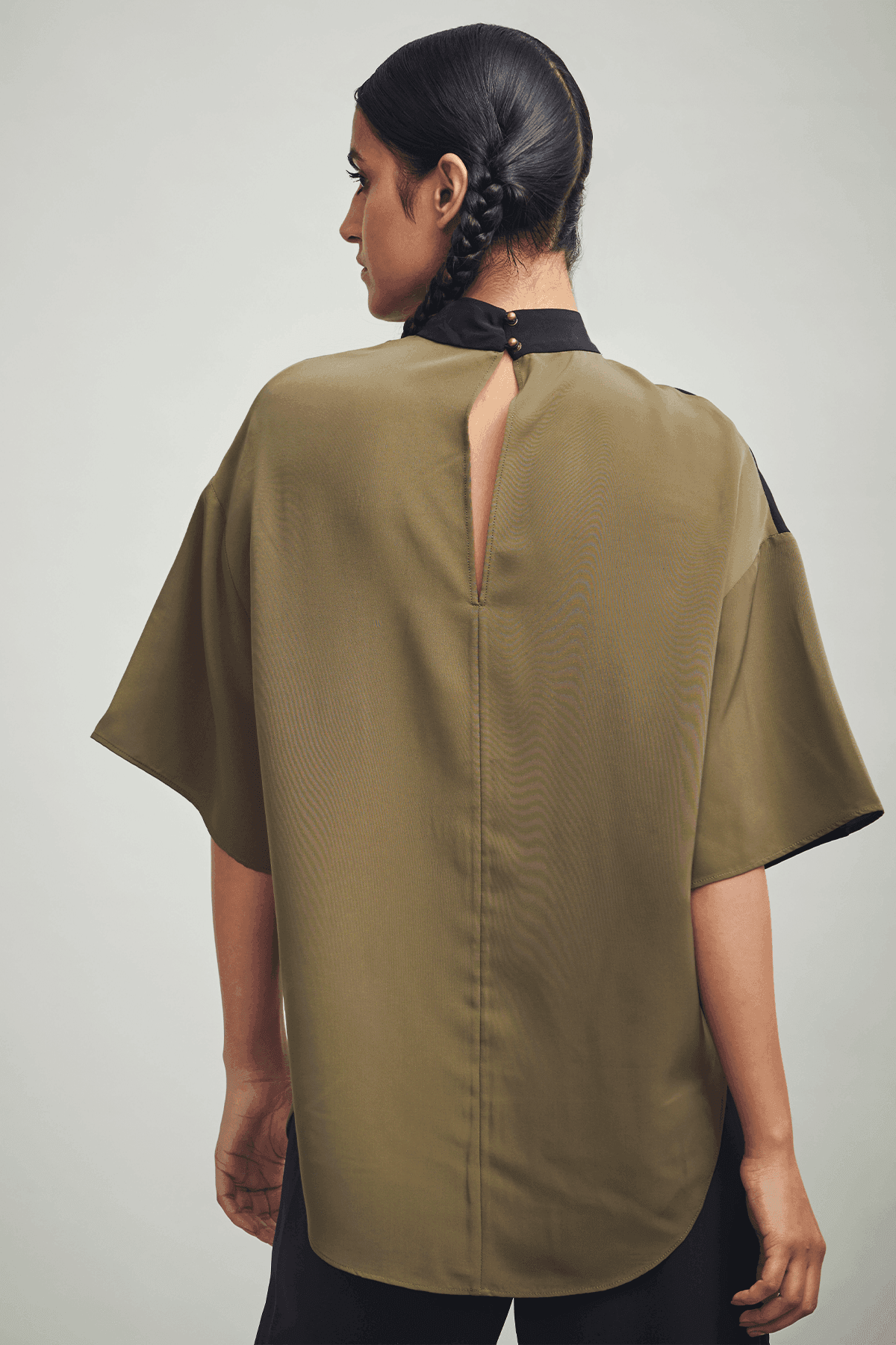 COLOR BLOCK BLOUSE - dash and dot