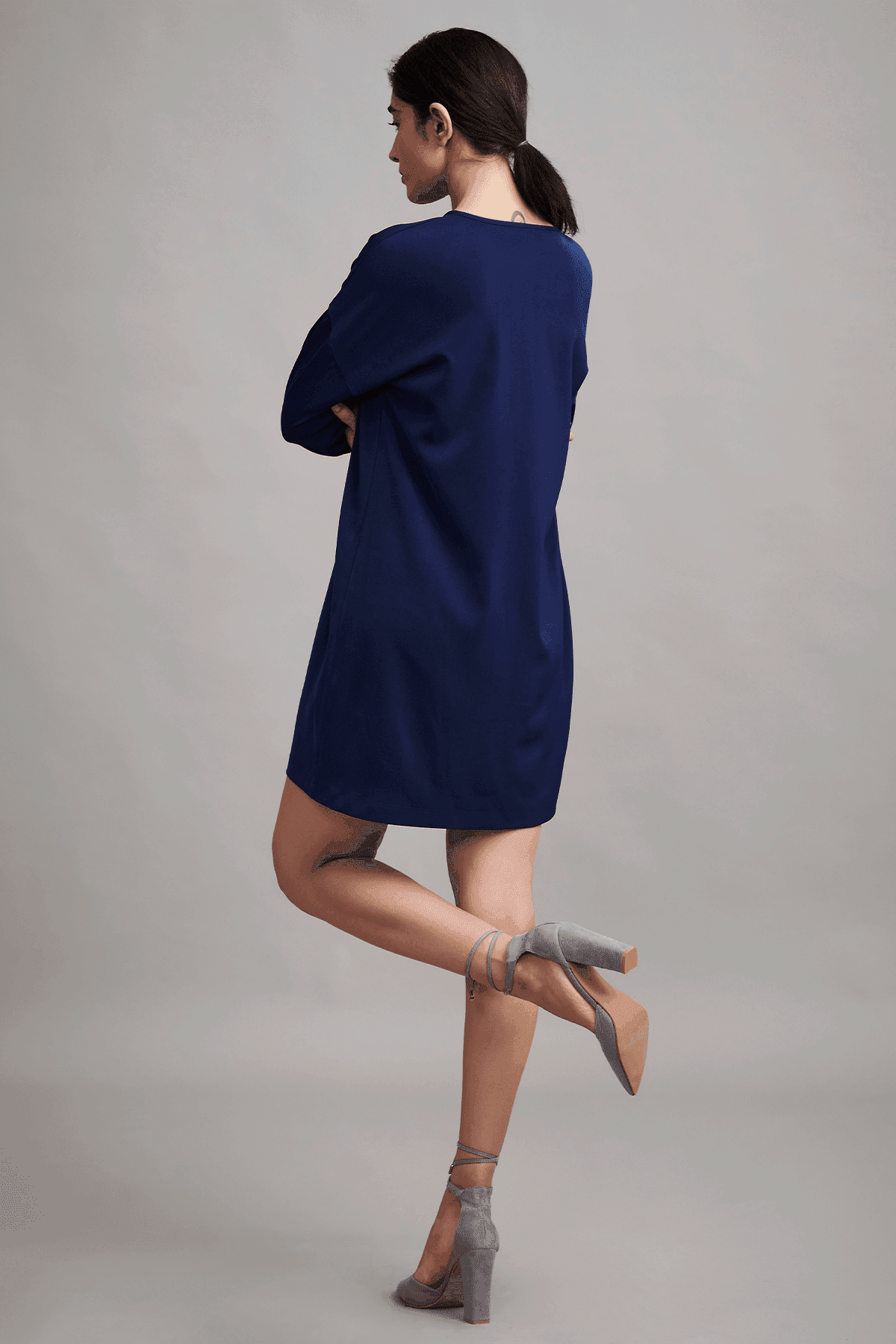 POP PLACKET DRESS - dash and dot