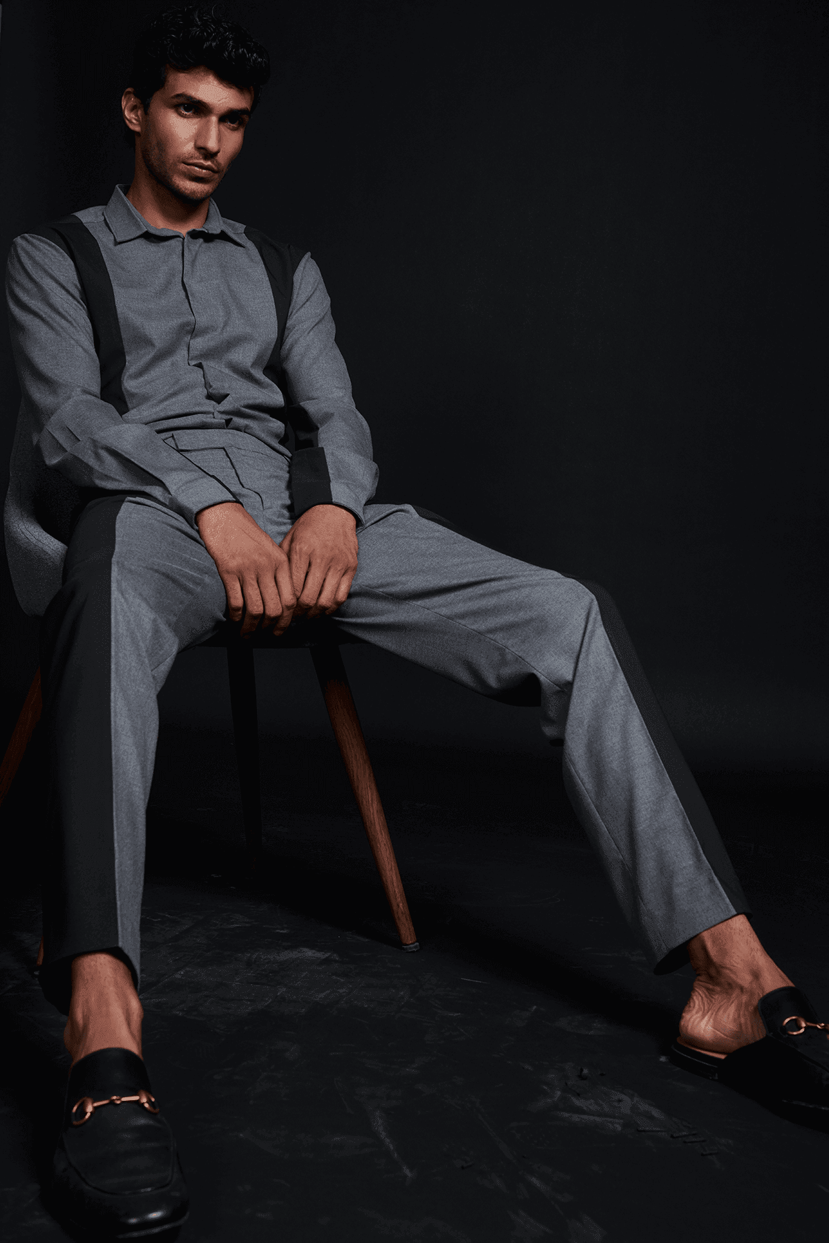 COLOUR BLOCK CO-ORD SET - dash and dot