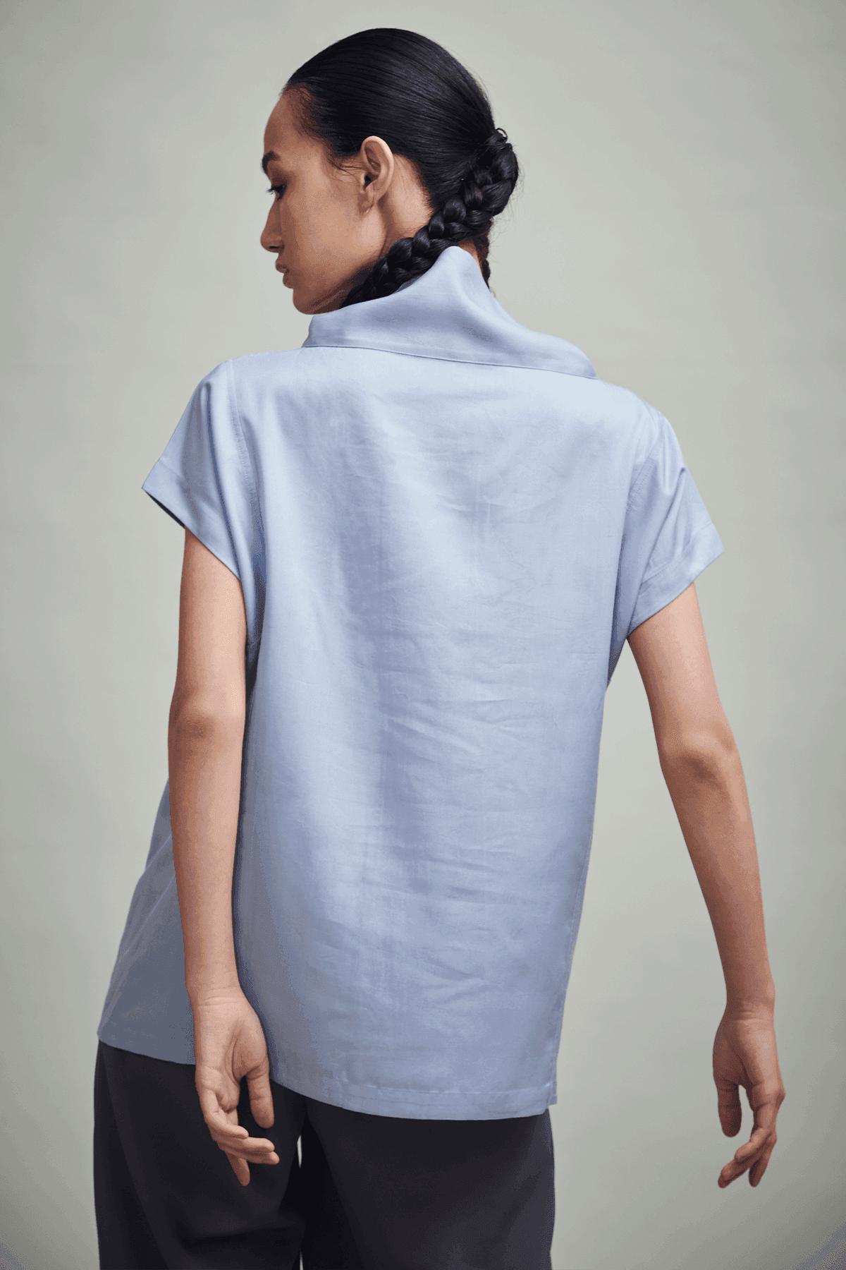 OFF CENTER SHIRT - dash and dot