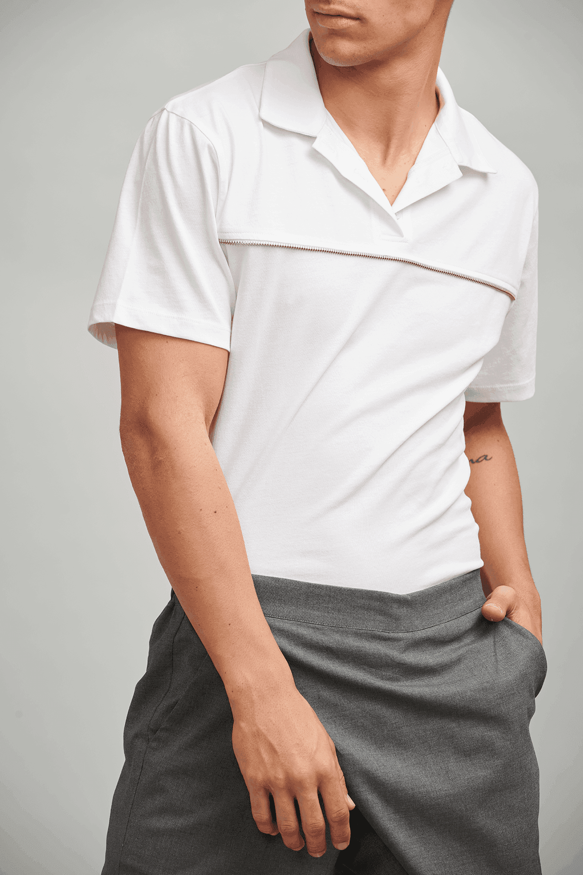 ZIP TEETH POLO - dash and dot