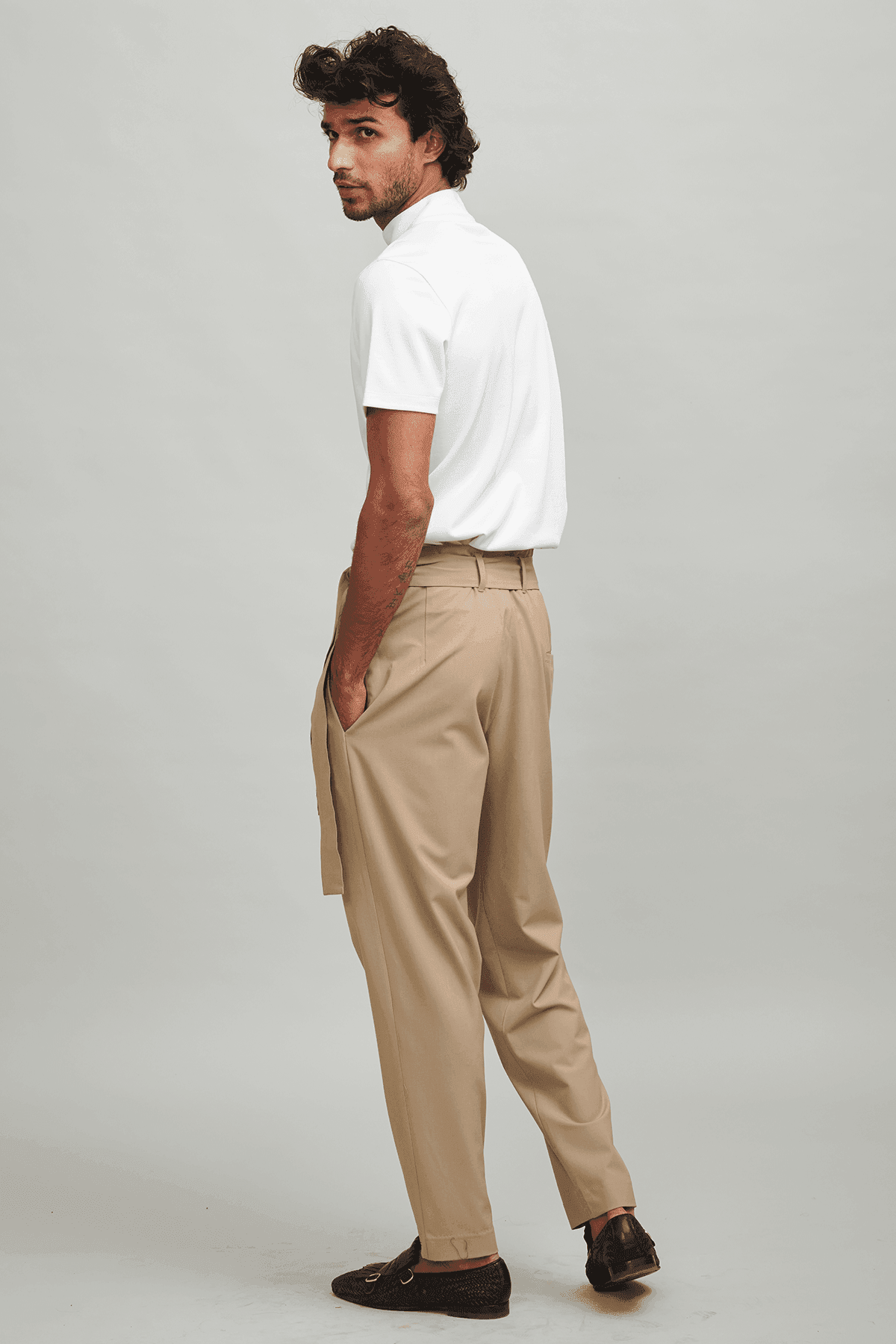 SIDE TIE PANT - dash and dot