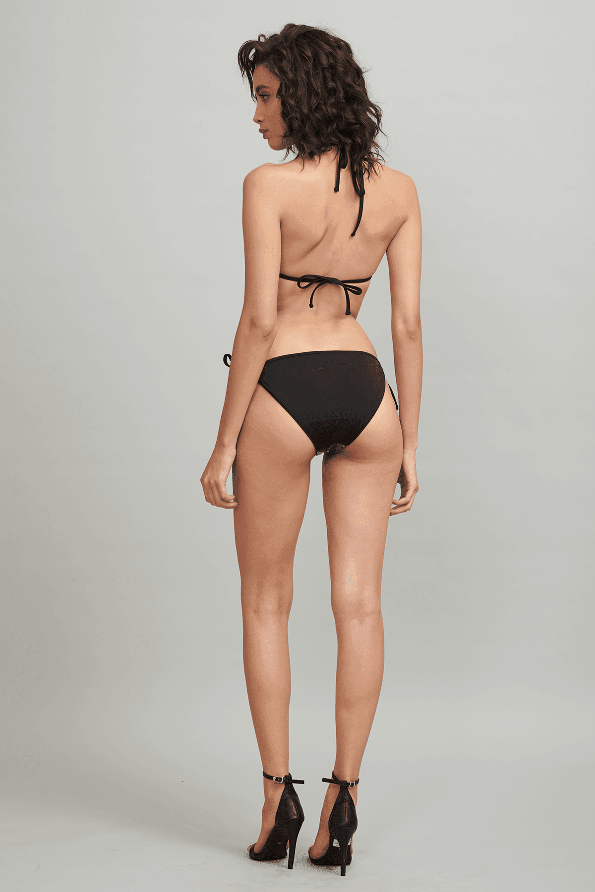 RED GEOMETRIC SEQUIN BIKINI - dash and dot