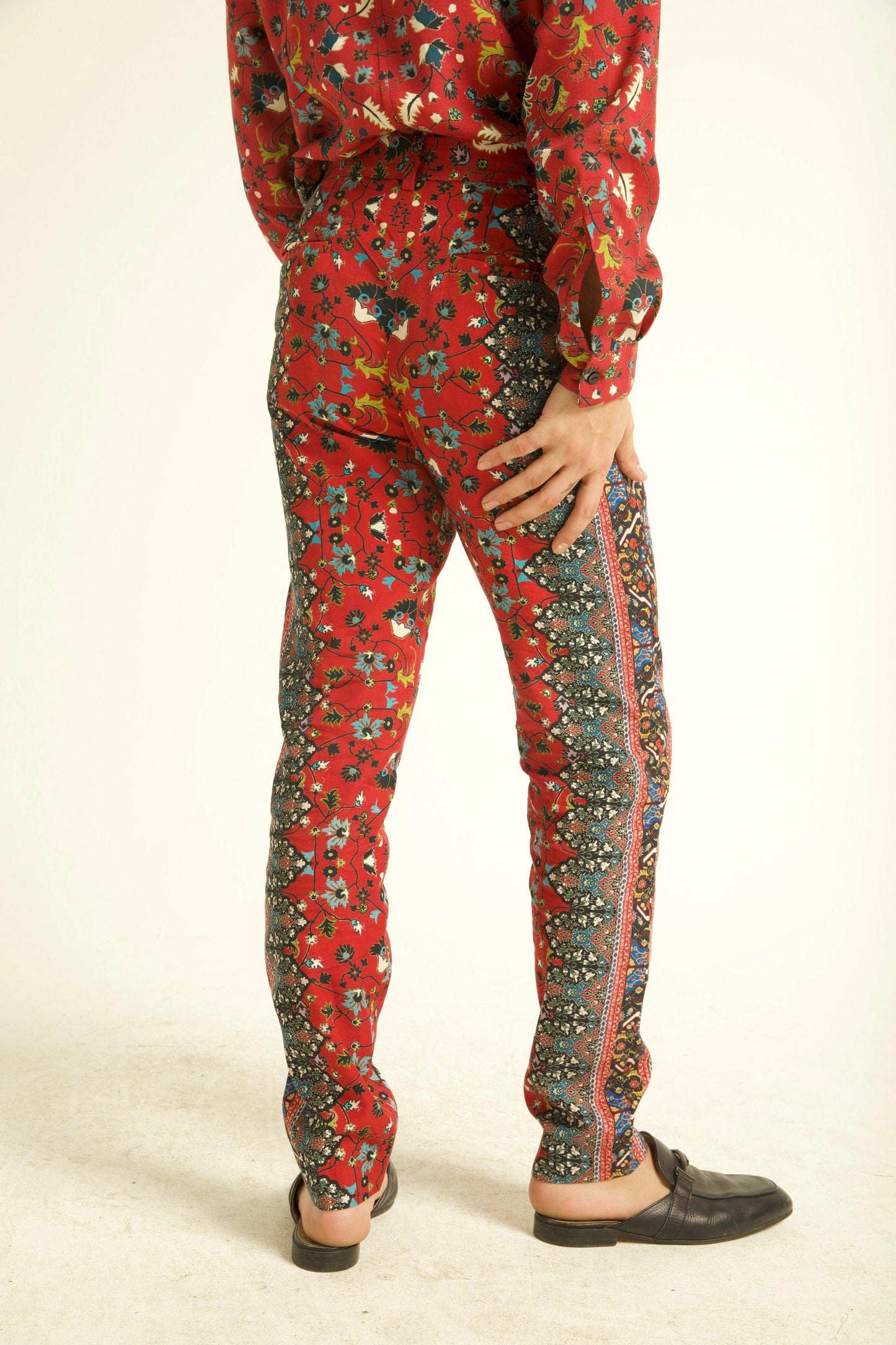 OUSHAK PRINTED PANT - dash and dot