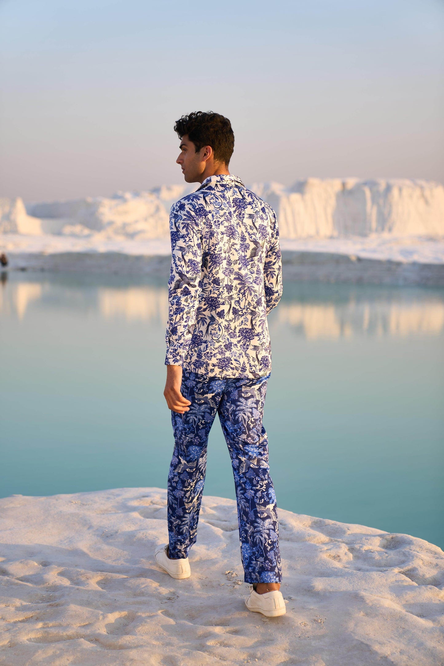 PORCELAIN PRINTED SHIRT - dash and dot