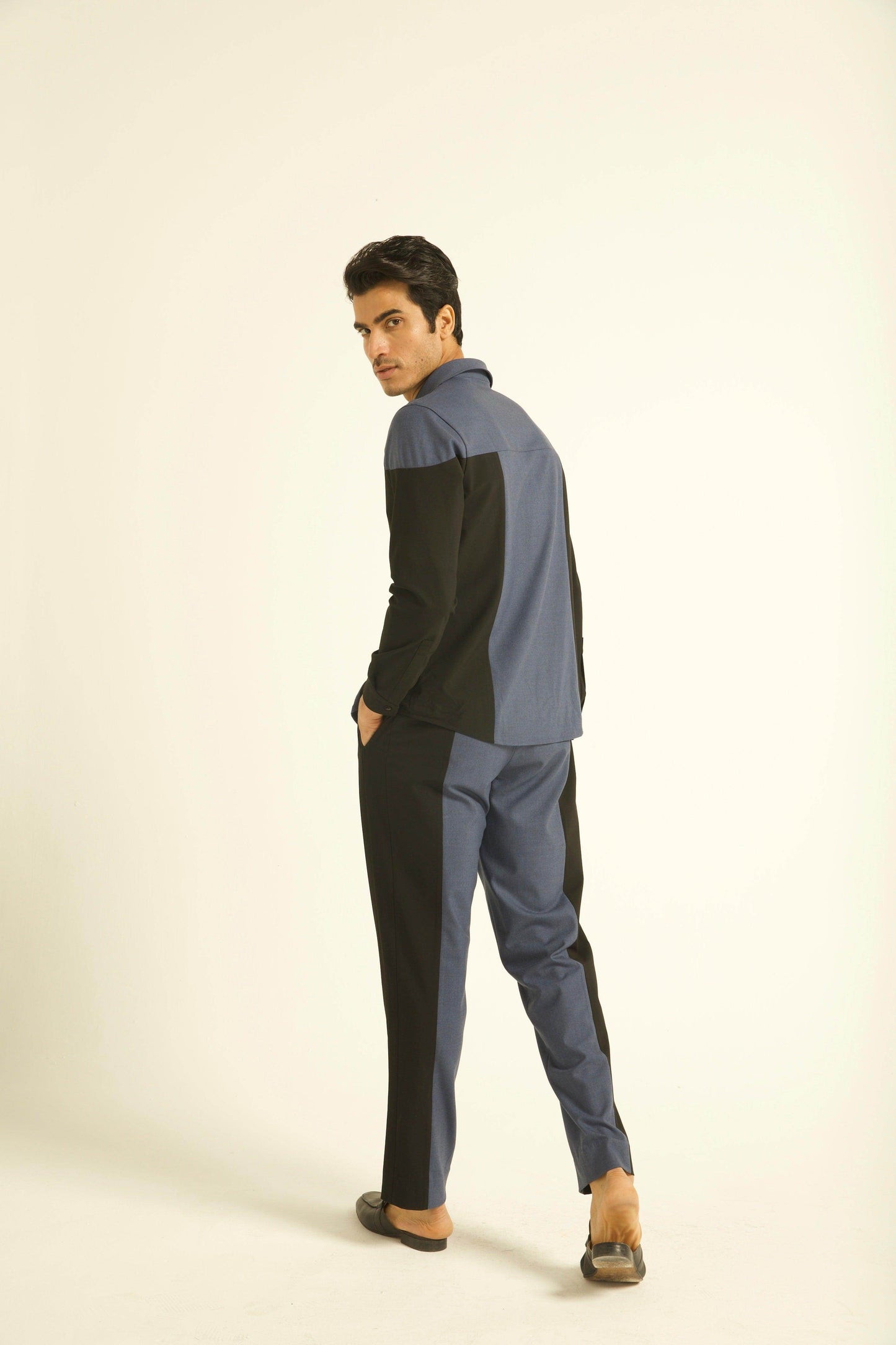 COLOUR BLOCK SHIRT - dash and dot