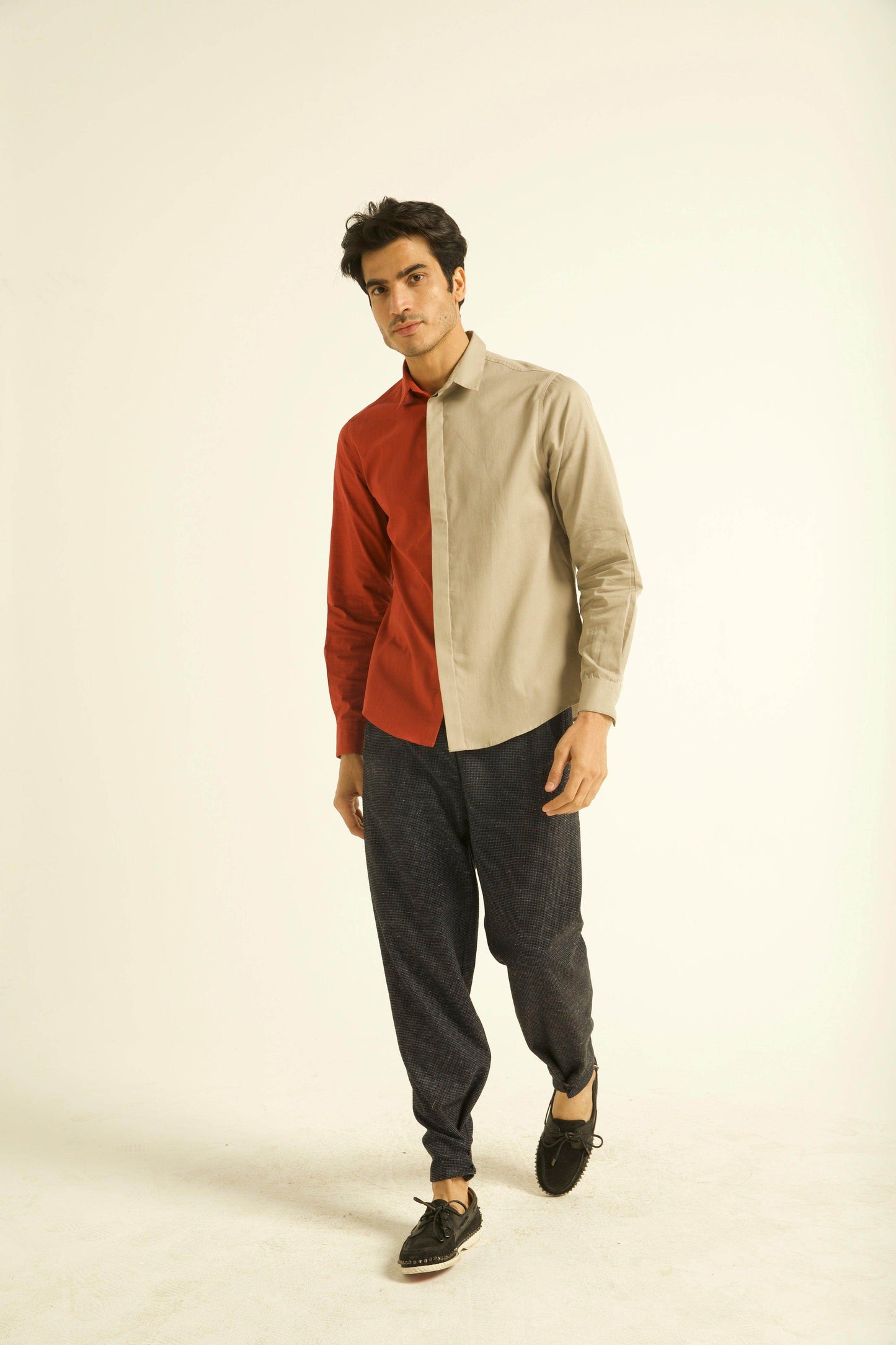 BUTTON CUFF TROUSER - dash and dot