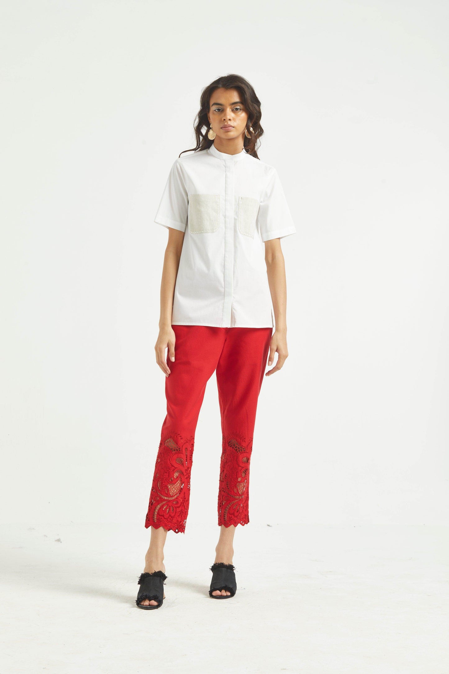 PATCH POCKET SHIRT - dash and dot