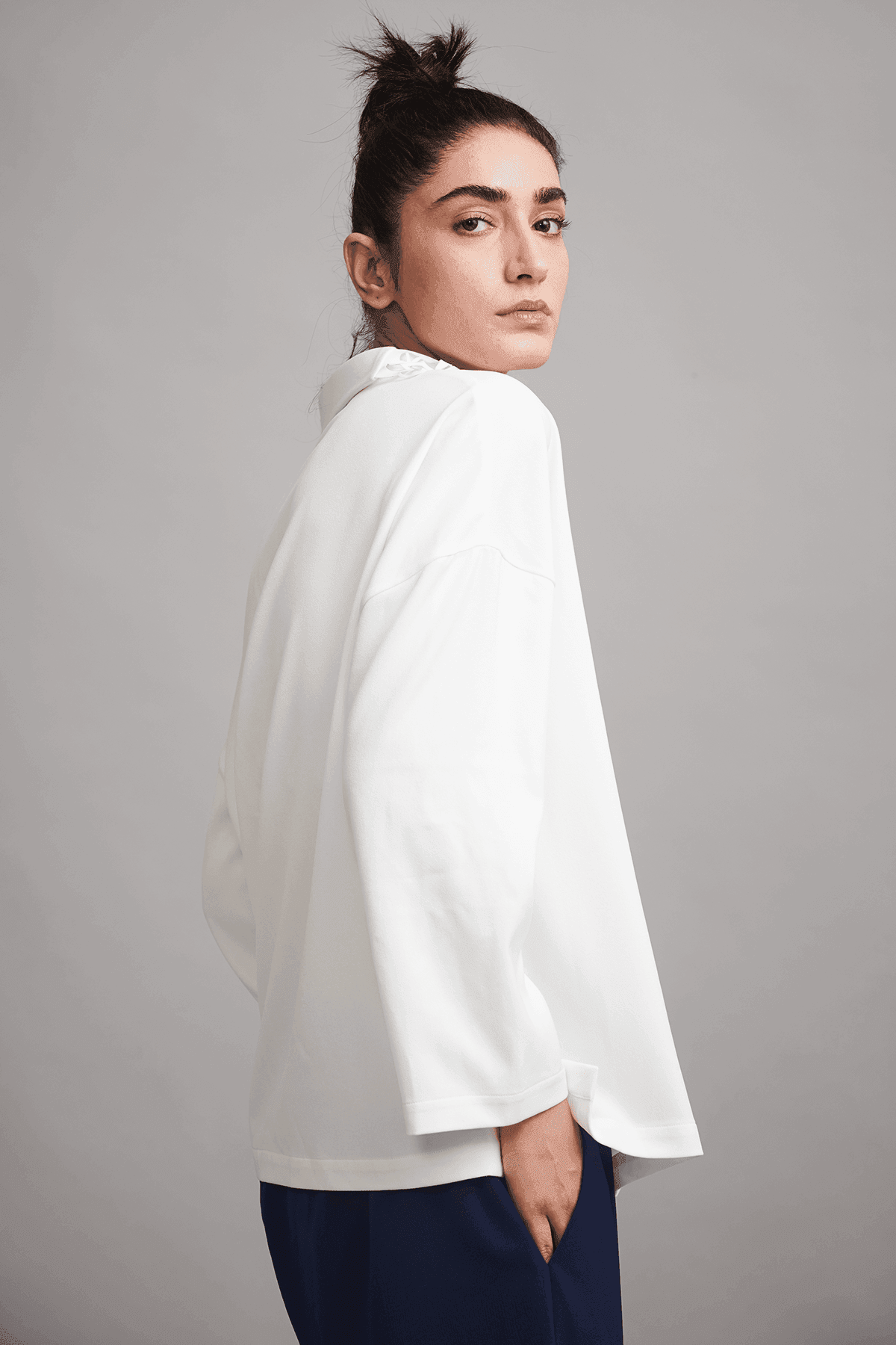 CUTWORK BLOUSE - dash and dot