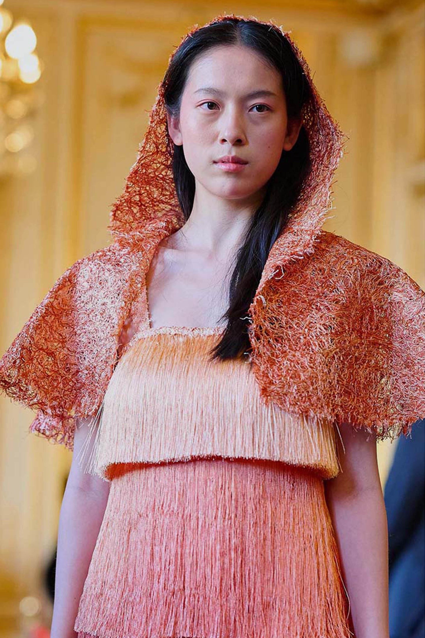 OMBRÉ FRINGE DRESS - dash and dot