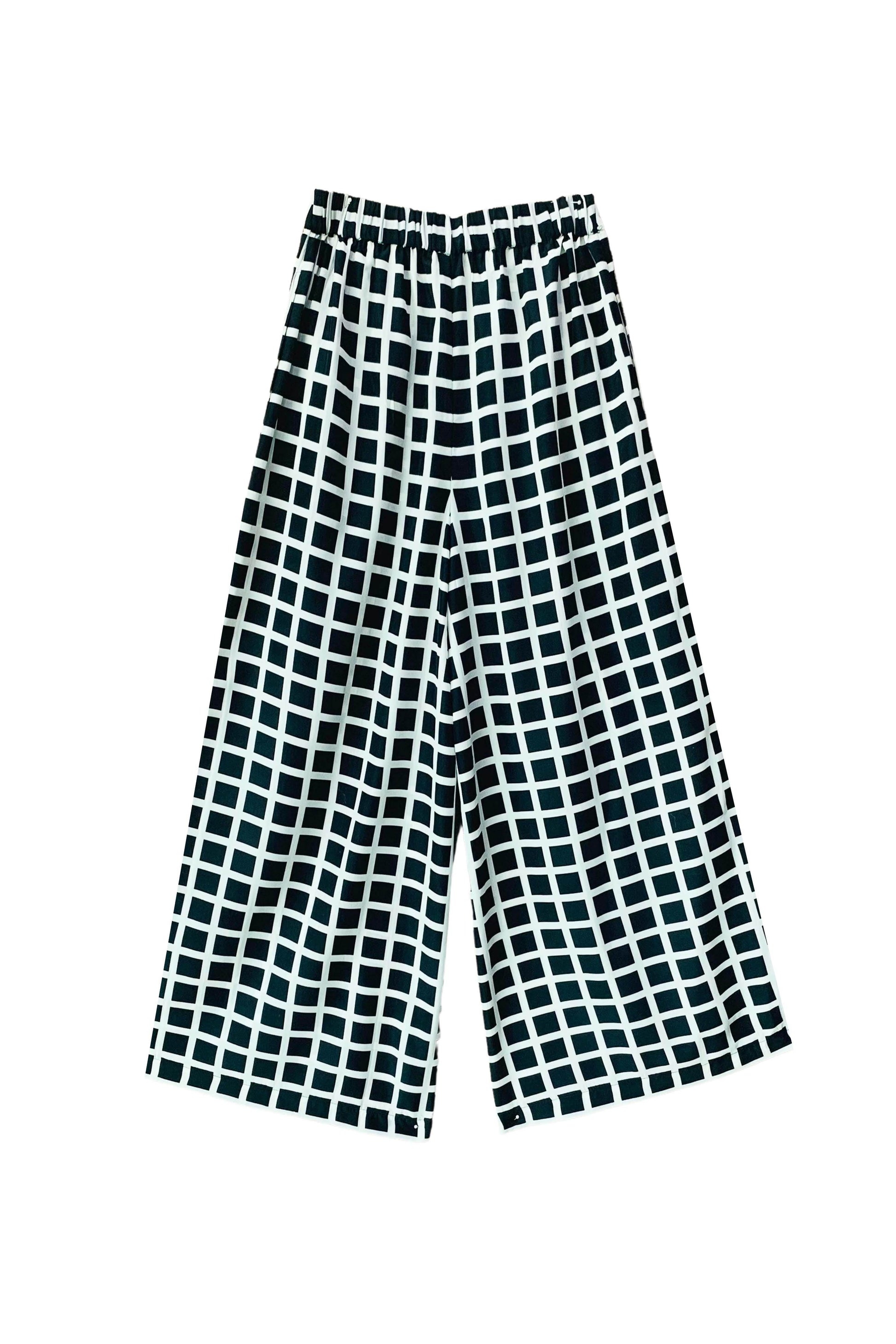 CHECK PANT - dash and dot
