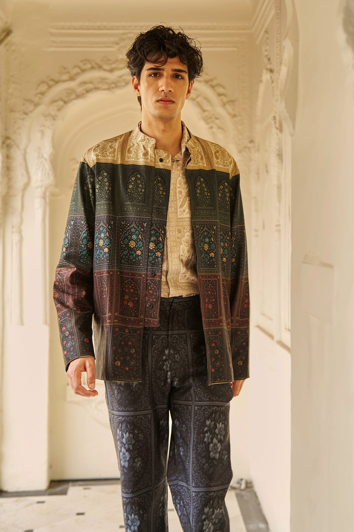 MUGHAL PRINT SHACKET