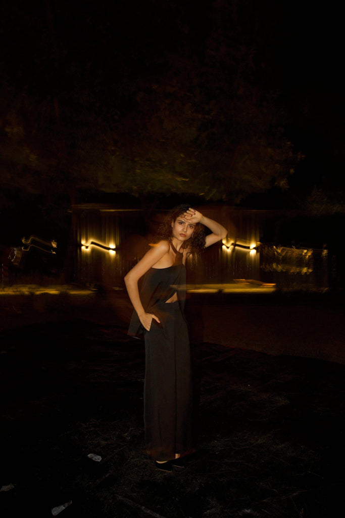 FRONT OVERLAP SET - dash and dot dash and dot