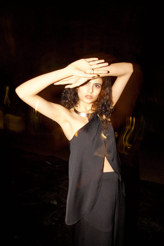 FRONT OVERLAP SET - dash and dot dash and dot