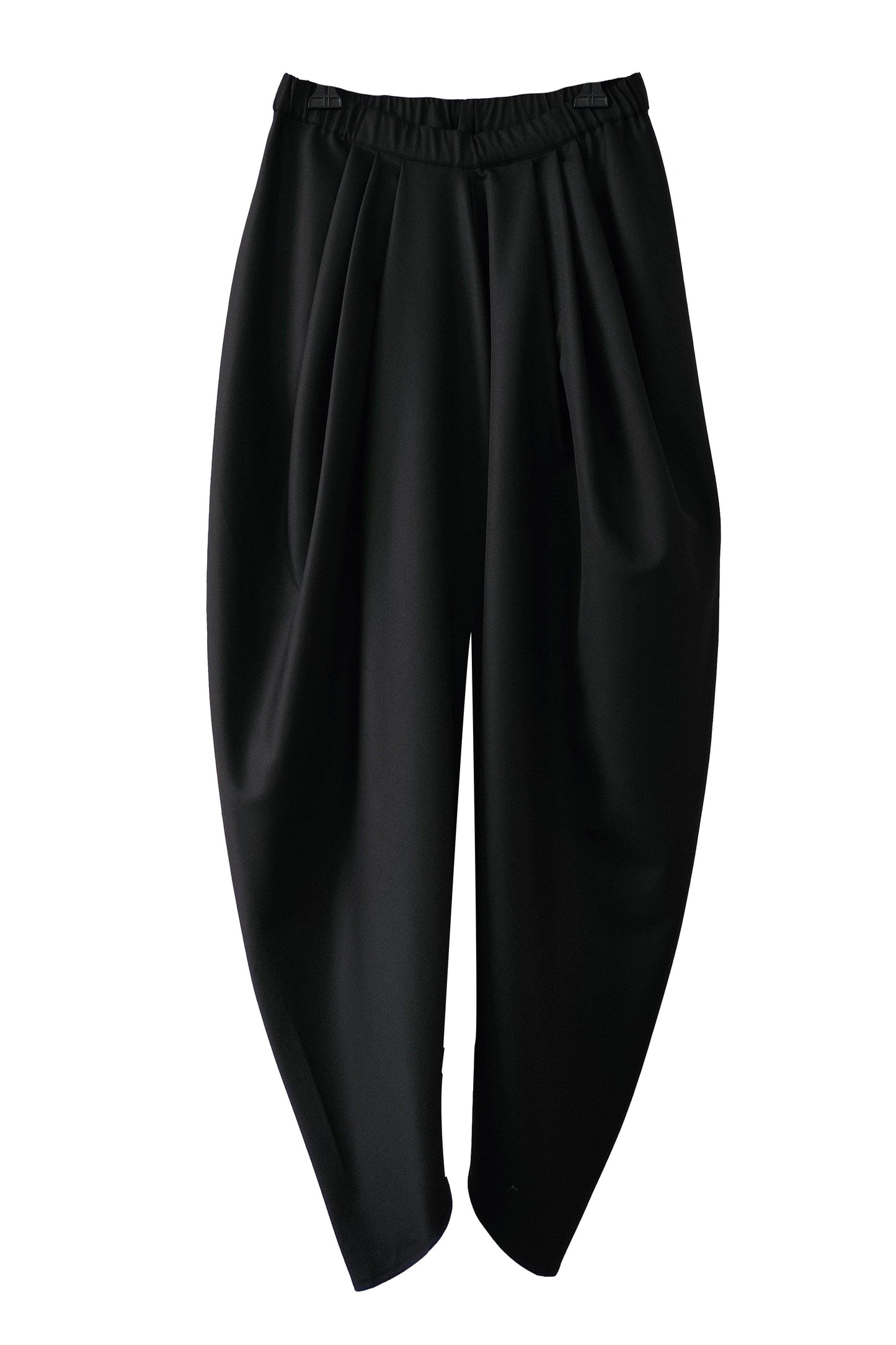 BLACK COWL PANTS - dash and dot