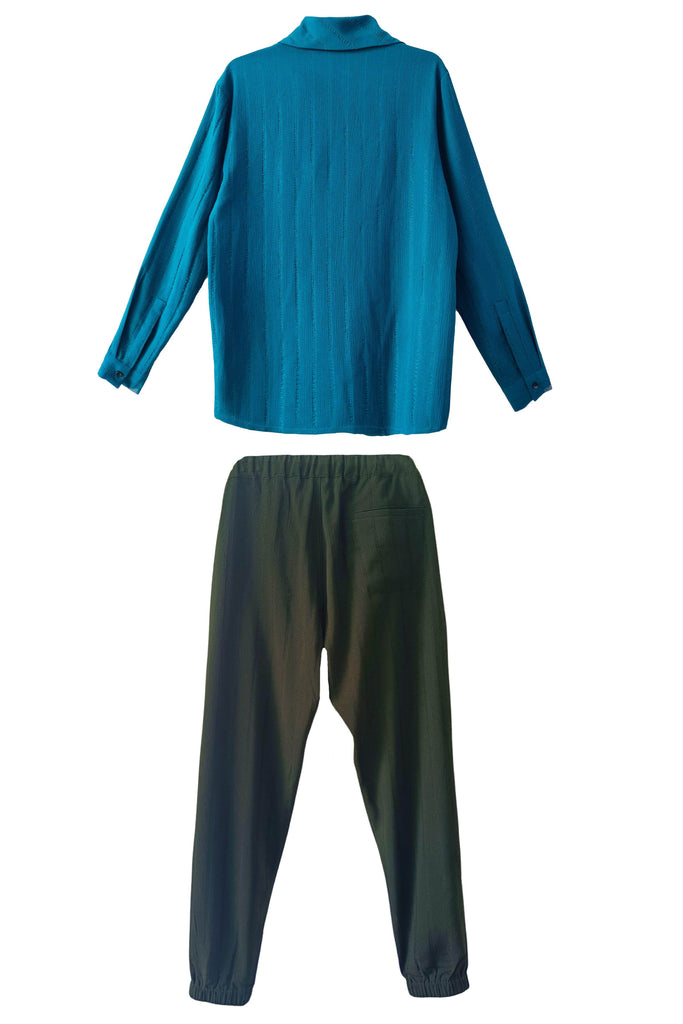 TEAL & GREEN SET - dash and dot dash and dot