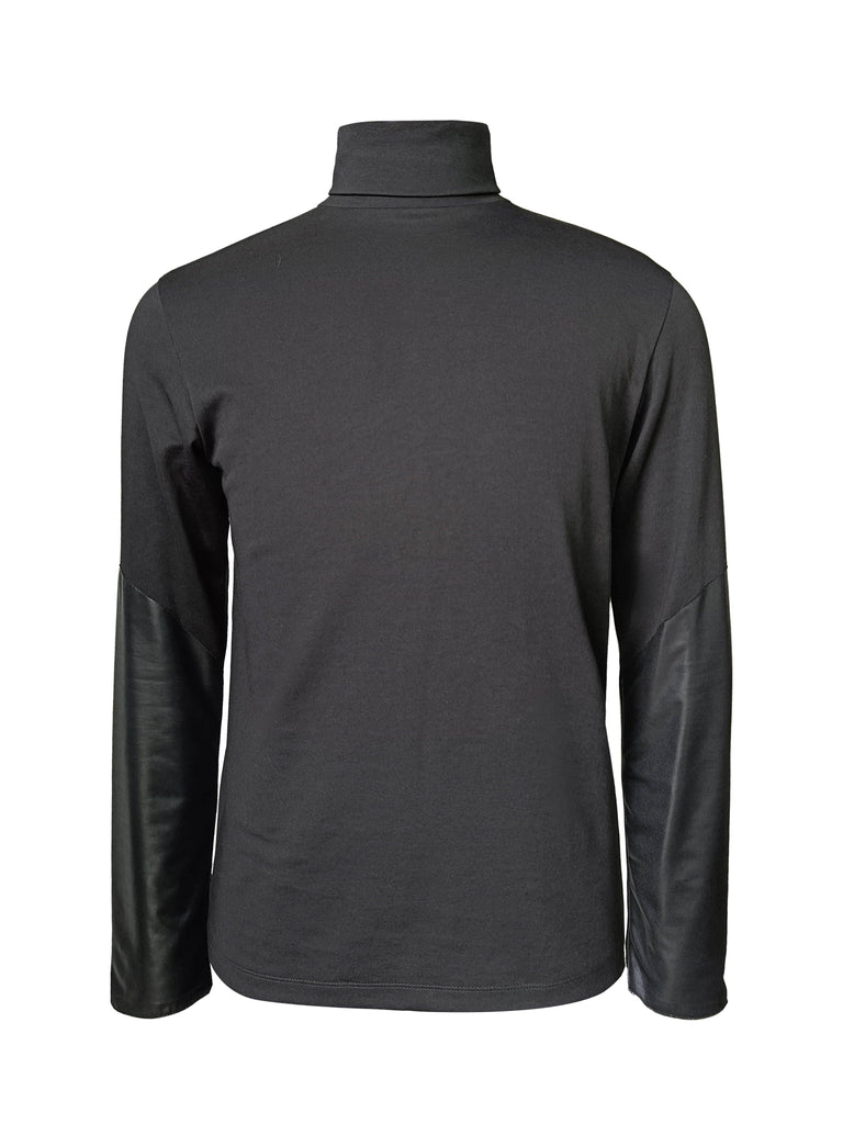 CONTRAST CUFF SWEAT - dash and dot dash and dot