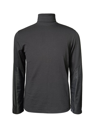 CONTRAST CUFF SWEAT - dash and dot