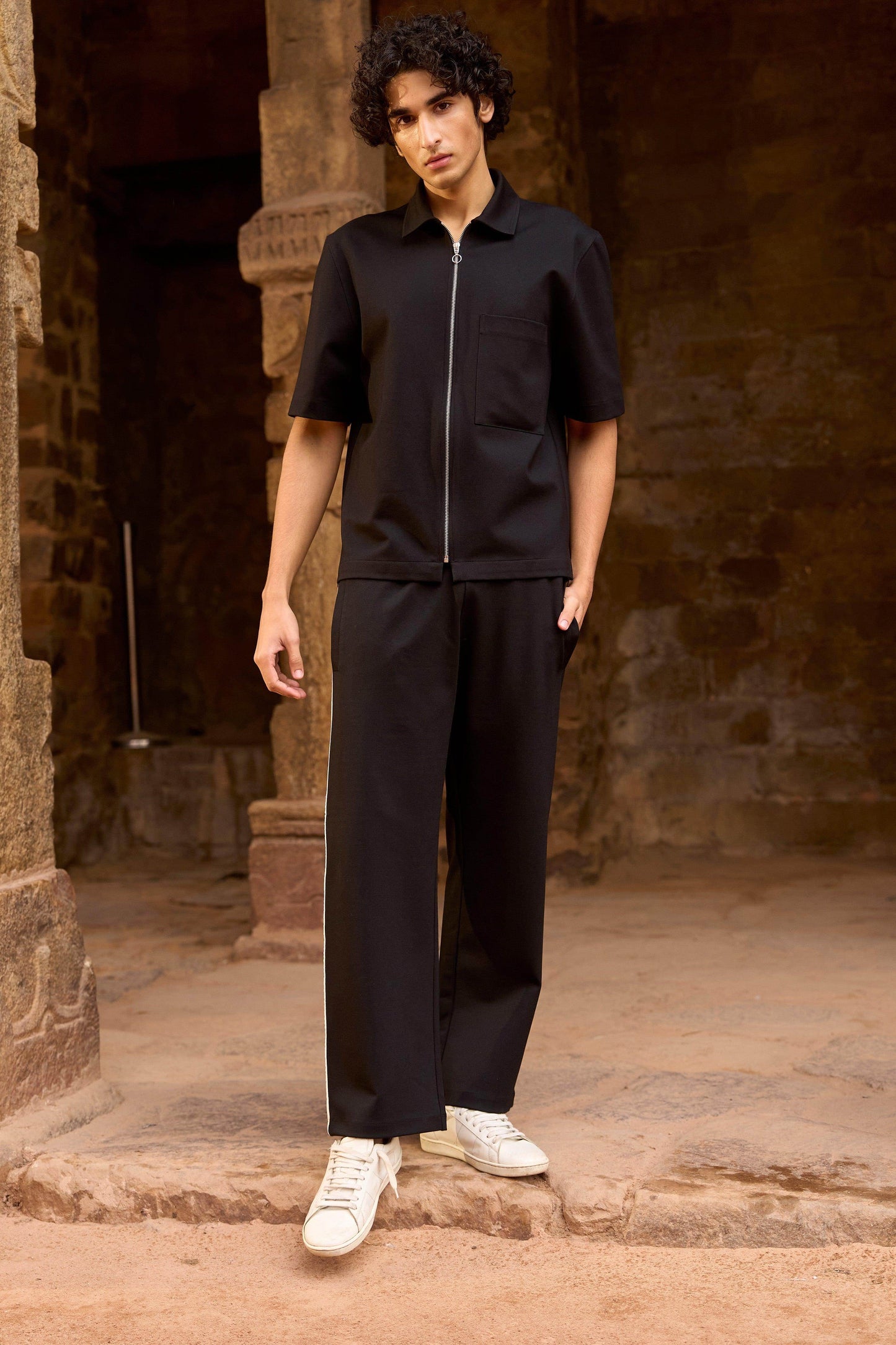 KNIT HALF SLEEVE SET - dash and dot