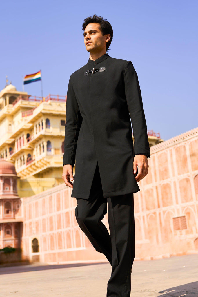 LONGLINE BLACK SET - dash and dot dash and dot