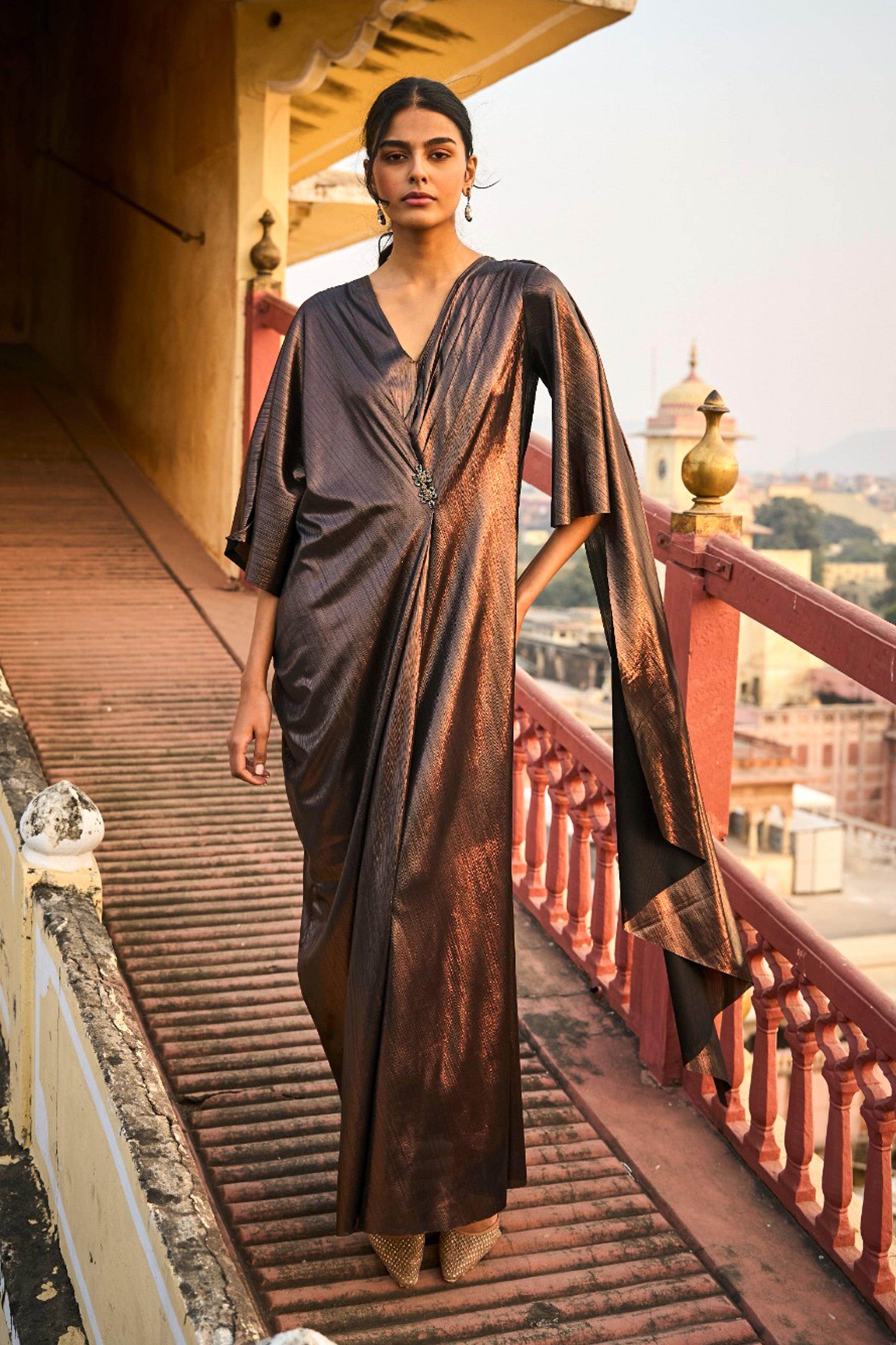 SARI DRAPE KAFTAN - dash and dot