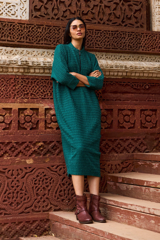 TEXTURED KNIT MIDI - dash and dot dash and dot
