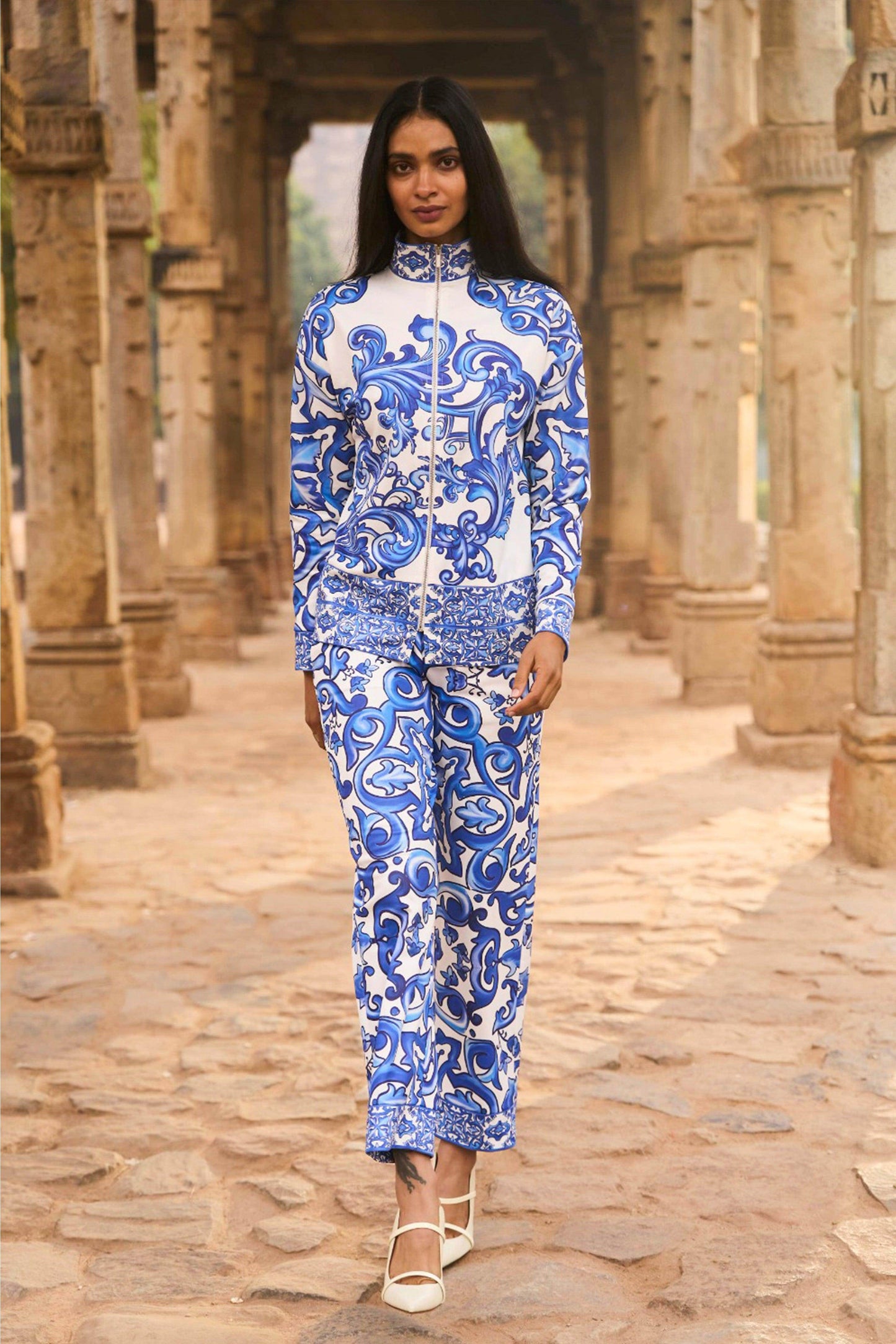 CERAMIC PRINT ZIP SET - dash and dot