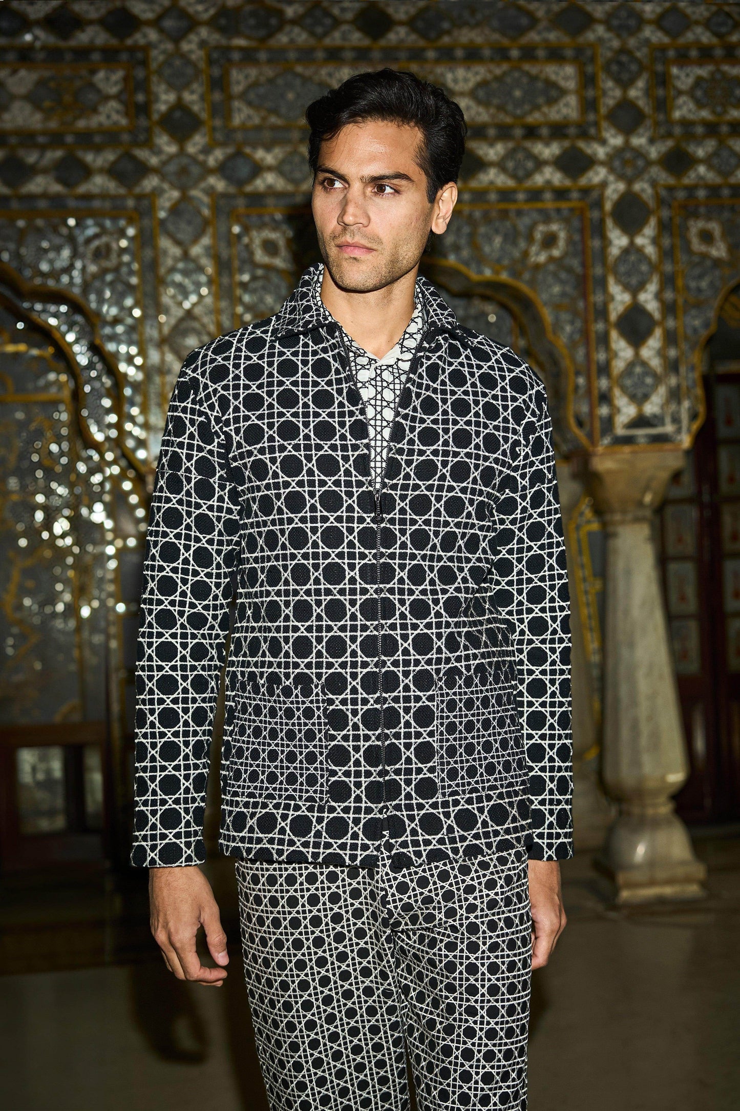 RATTAN STITCH JACKET - dash and dot