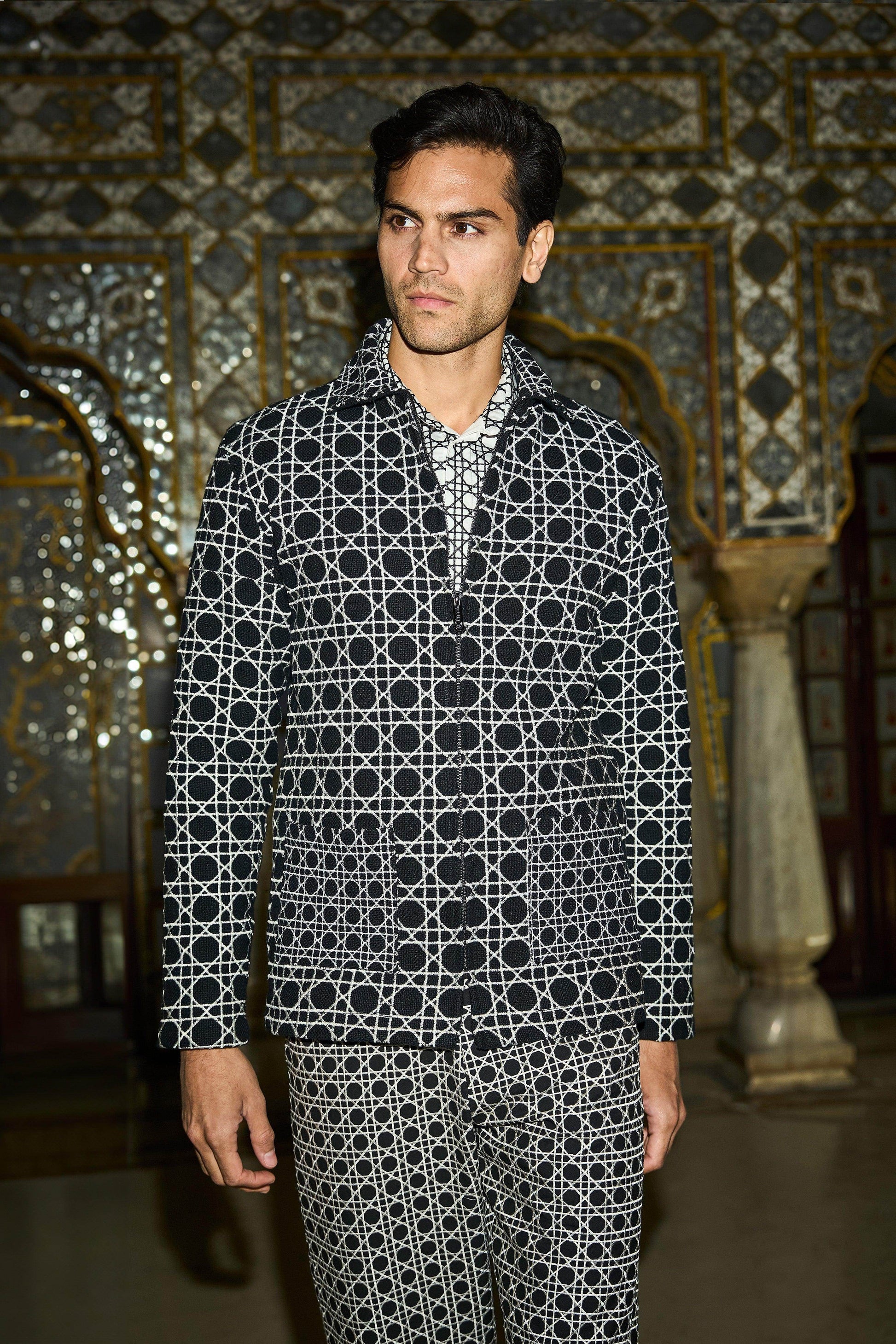 RATTAN STITCH JACKET - dash and dot