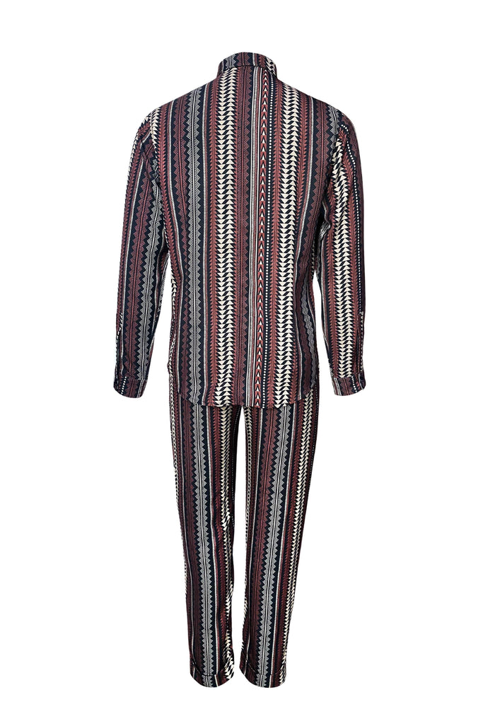 BATIK PRINT SET - dash and dot dash and dot