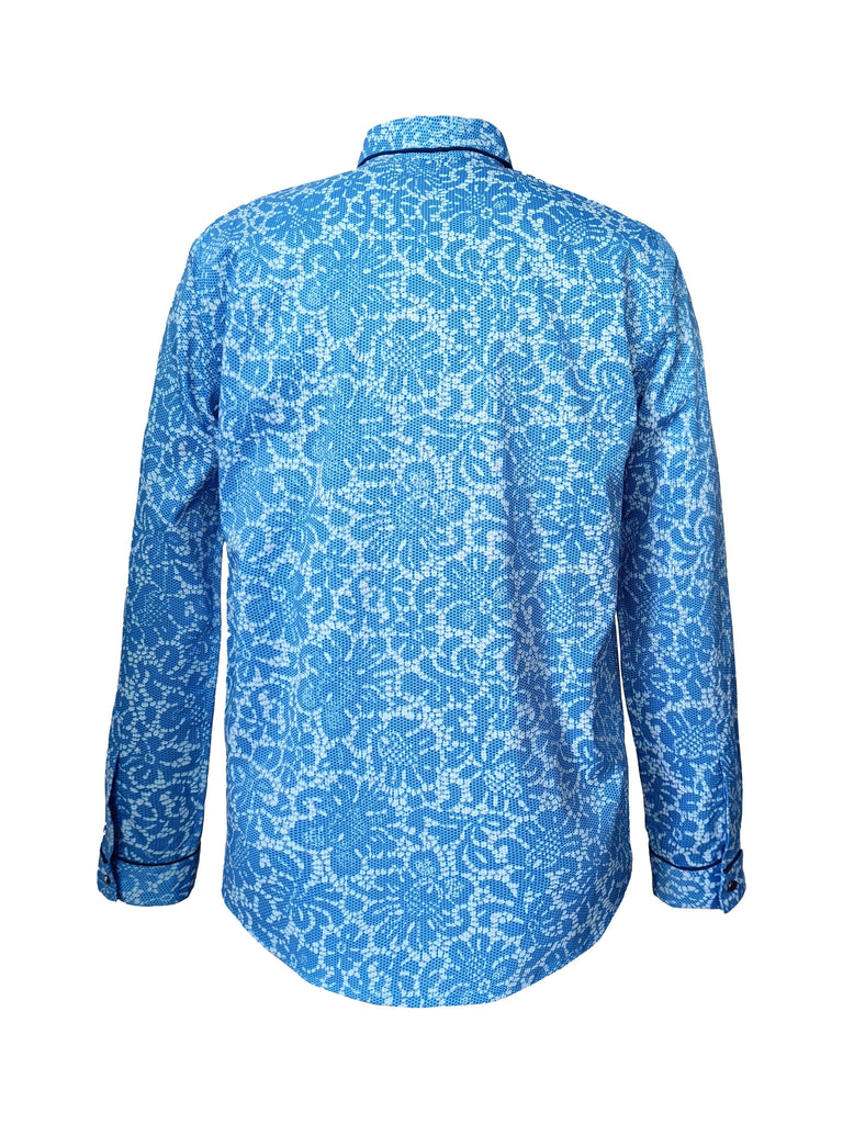 LACE PRINT SHIRT - dash and dot dash and dot