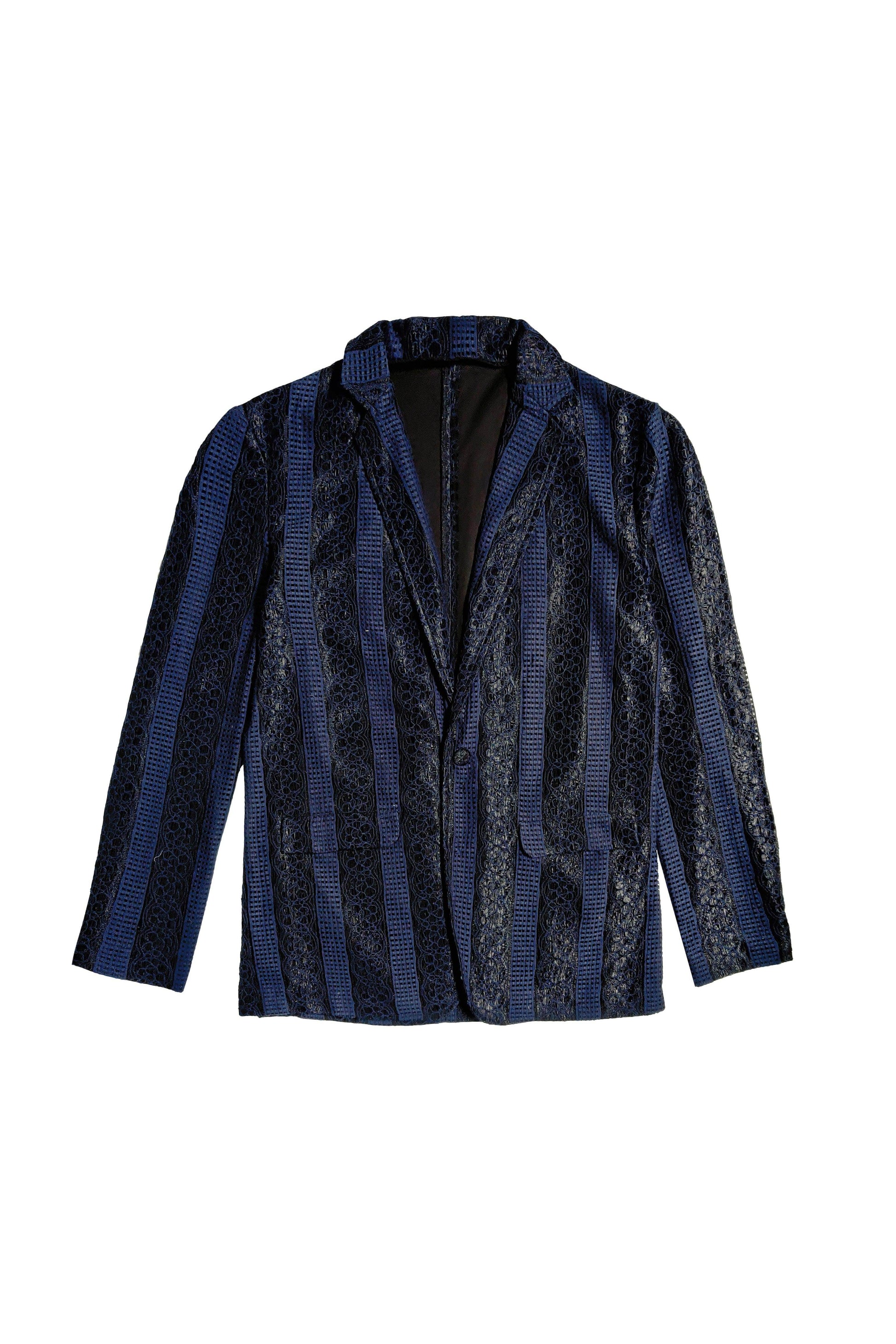 BLUE LACE SUIT - dash and dot